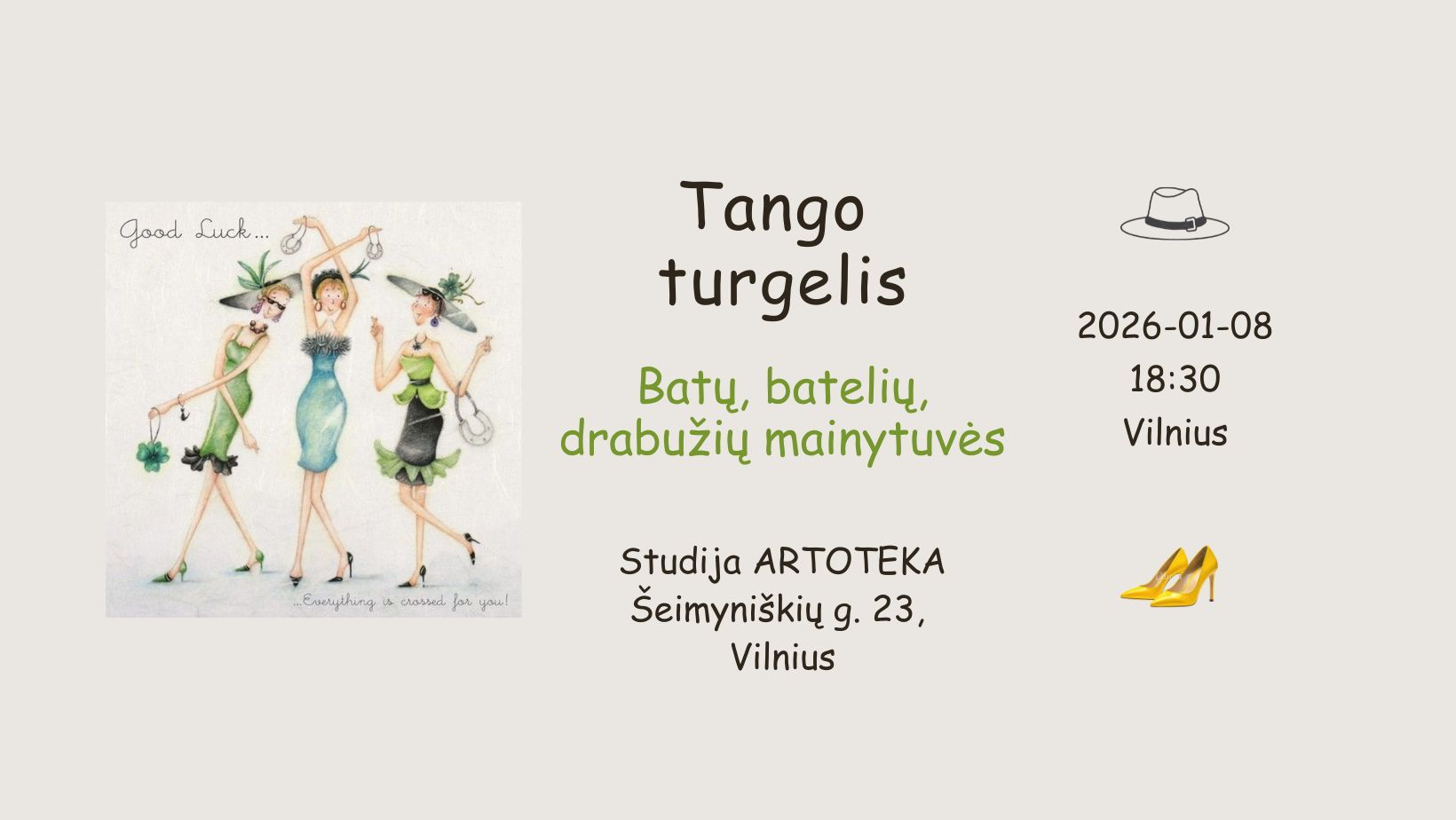 Tango turgelis!