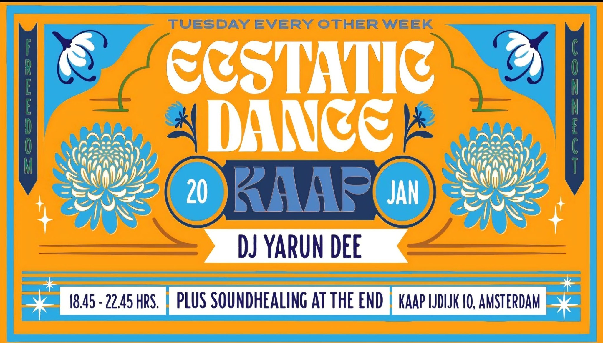 Ecstatic Dance Kaap Yarun Dee + soundhealing