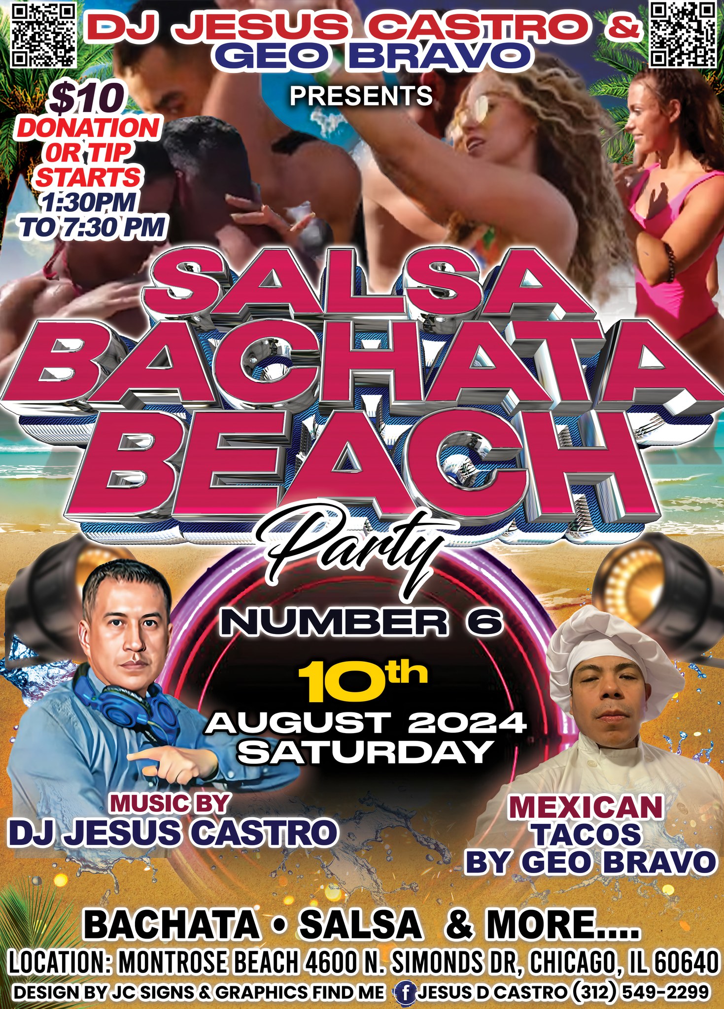 SALSA BACHATA BEACH PARTY 2024 NUMBER 6