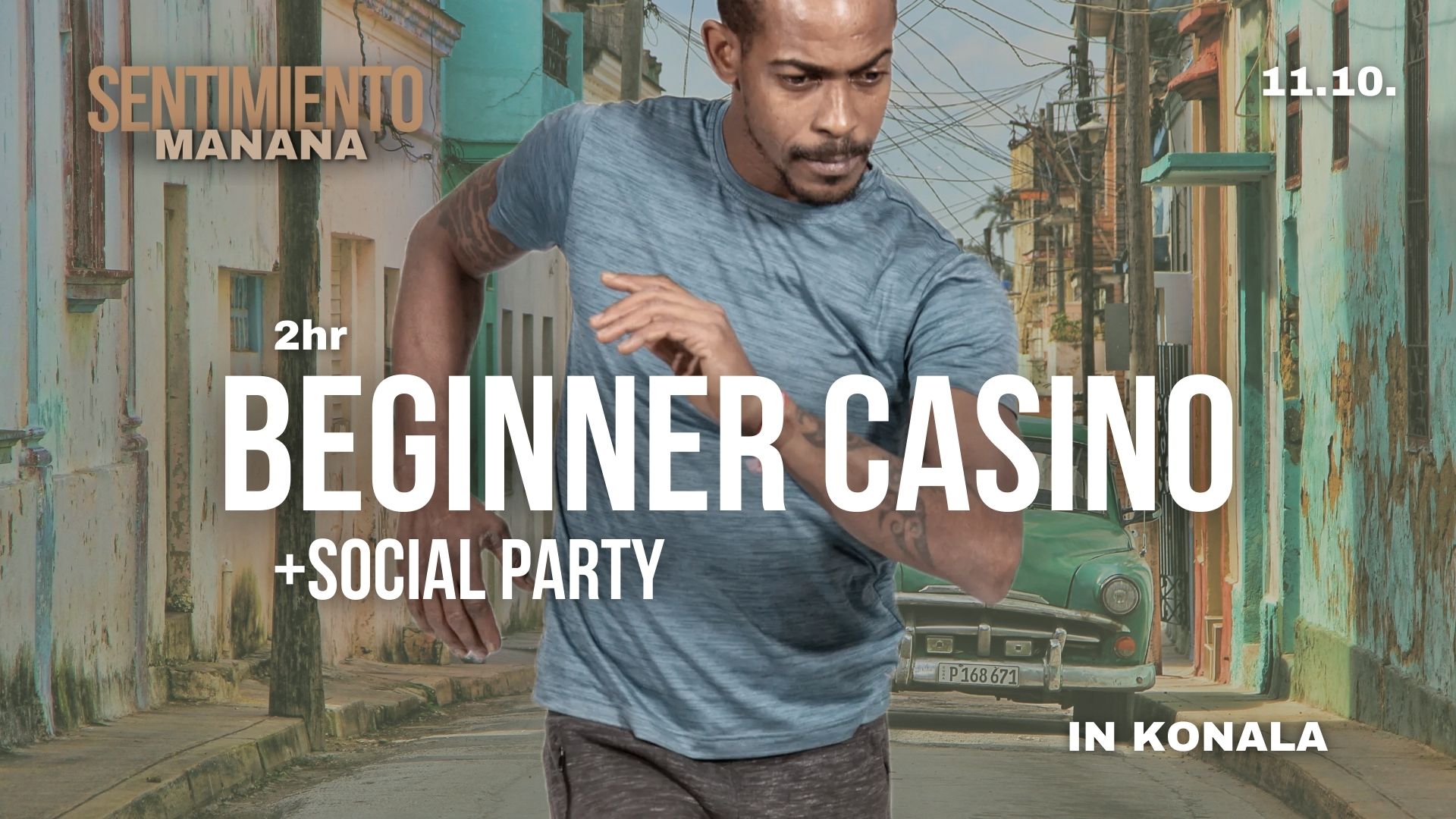 2hr Casino (Cuban Salsa) Workshop Friday 11.10.