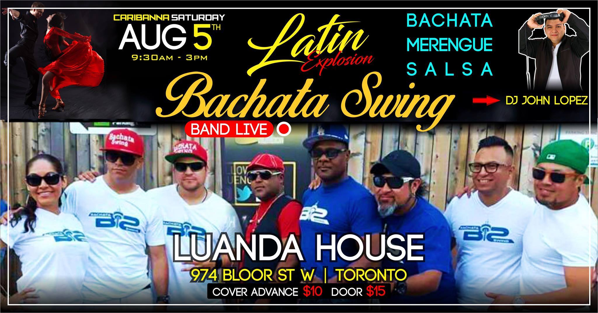 Latin Explosion with Bachata Swing band Live