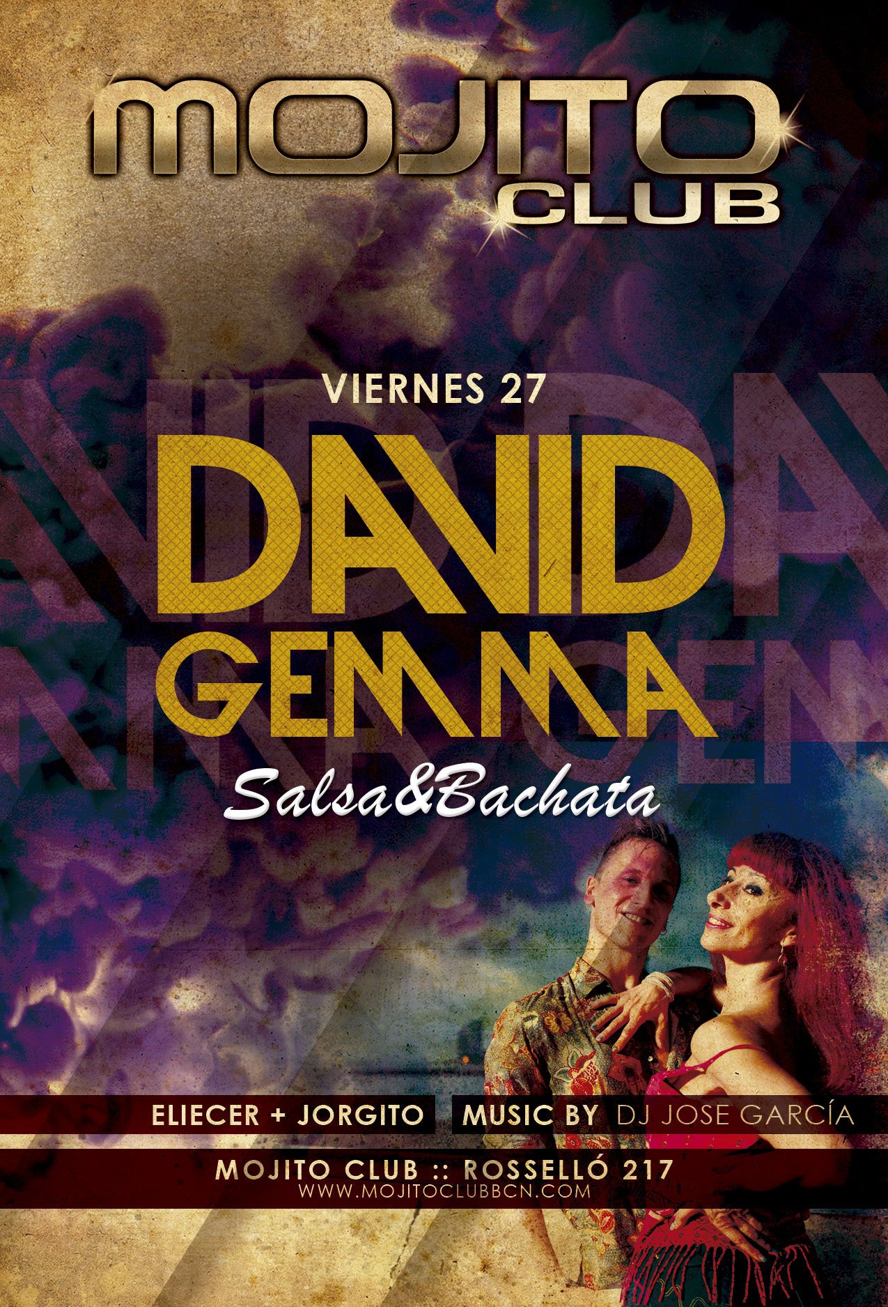 SALSA AND BACHATA WITH DAVID & GEMMA