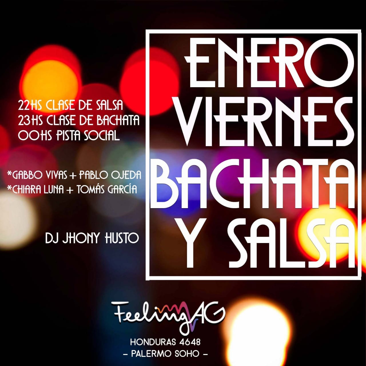 Viernes De Bachata y Salsa En Feeling