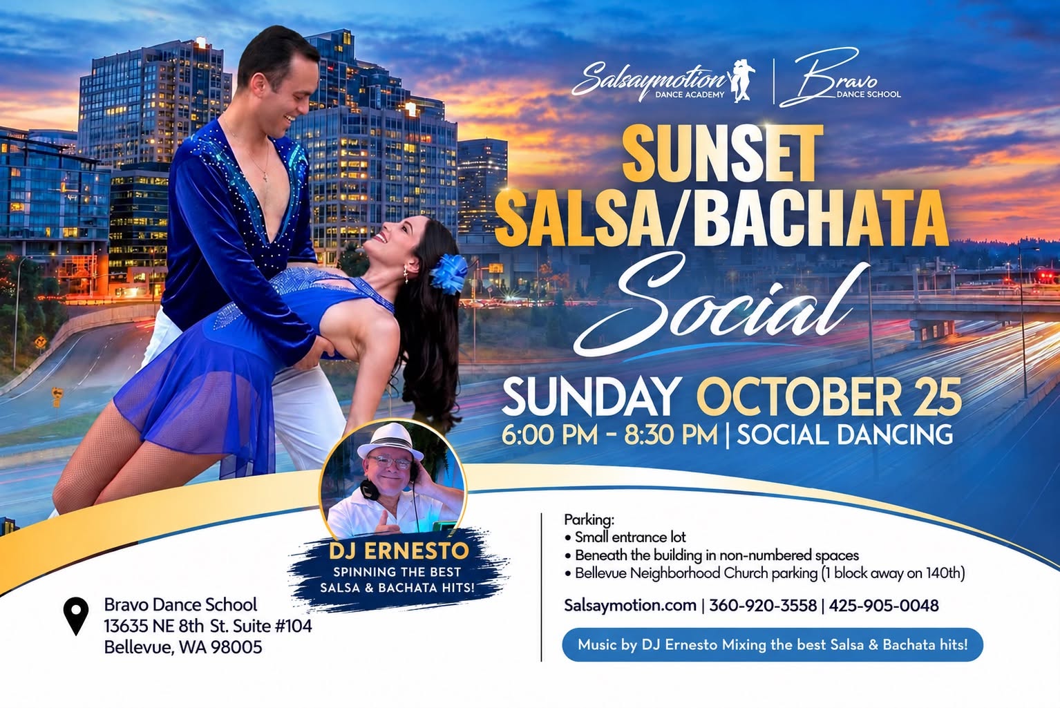 Sunday Sunset Salsa & Bachata @ Bravo!