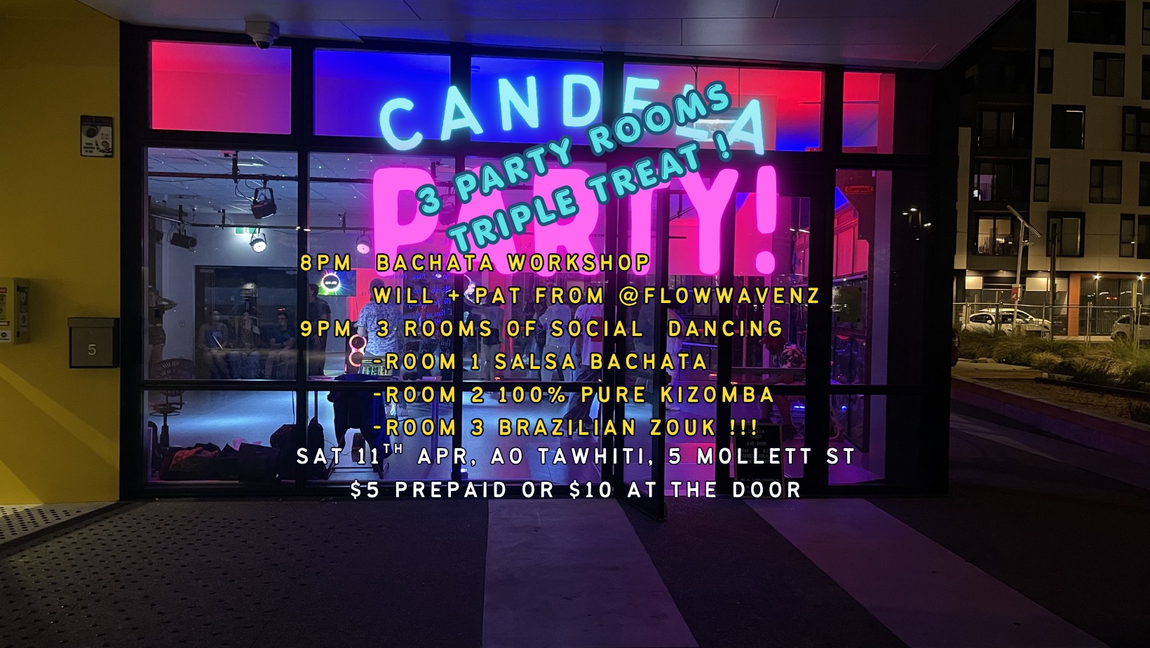 Candela Salsa Bachata Kizomba Dance Party