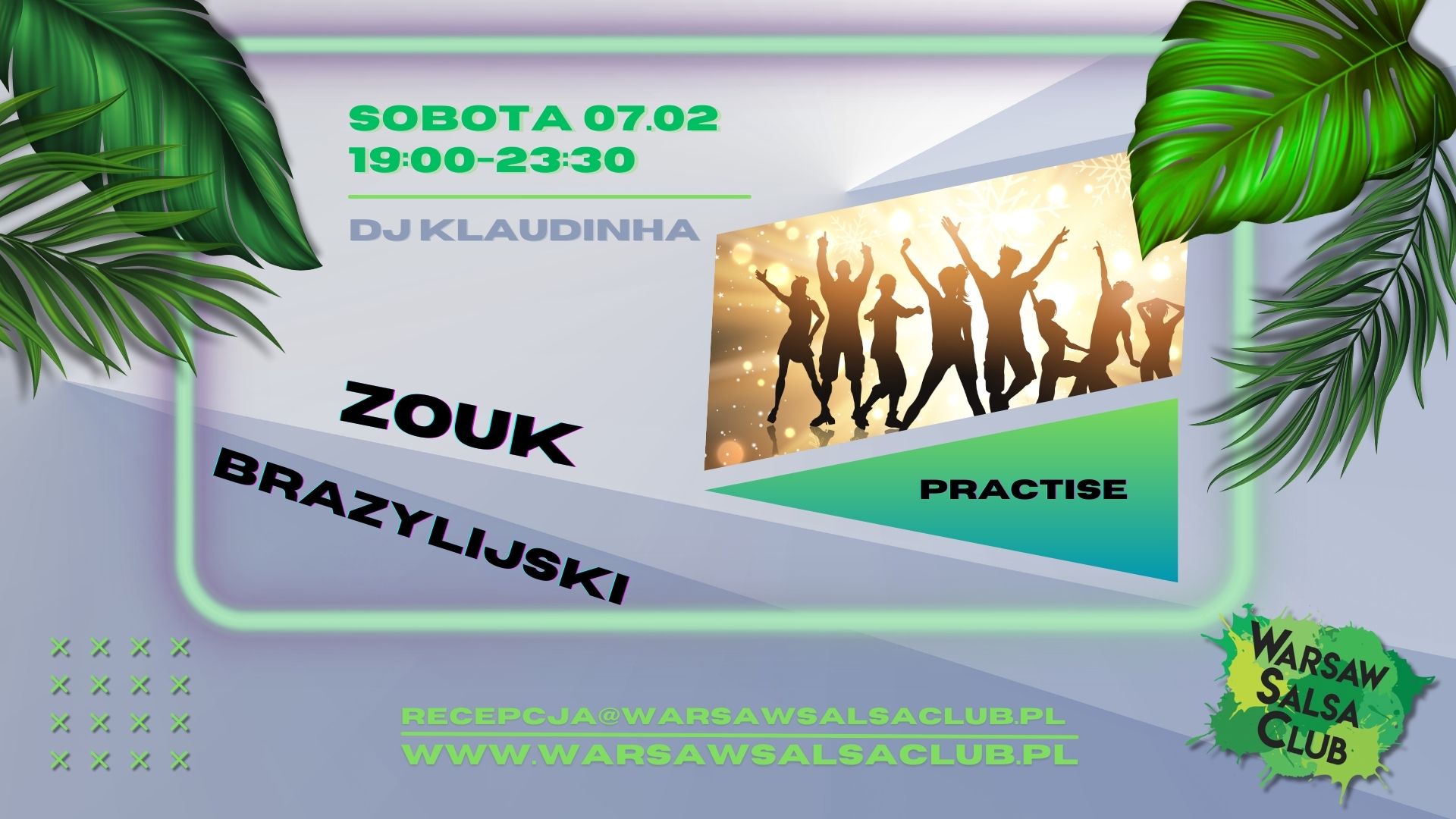 ZOUK Brazylijski sobotni practise w WSC!