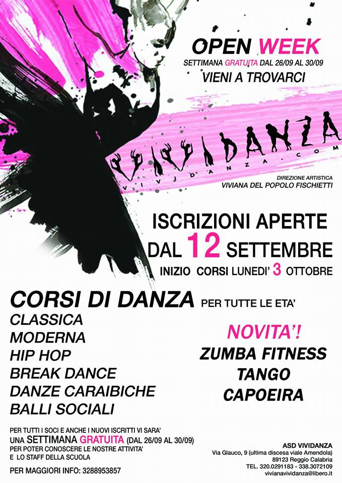 Apertura Nuovi Corsi Di Danze Caraibiche Anno Accademico 2016 17
