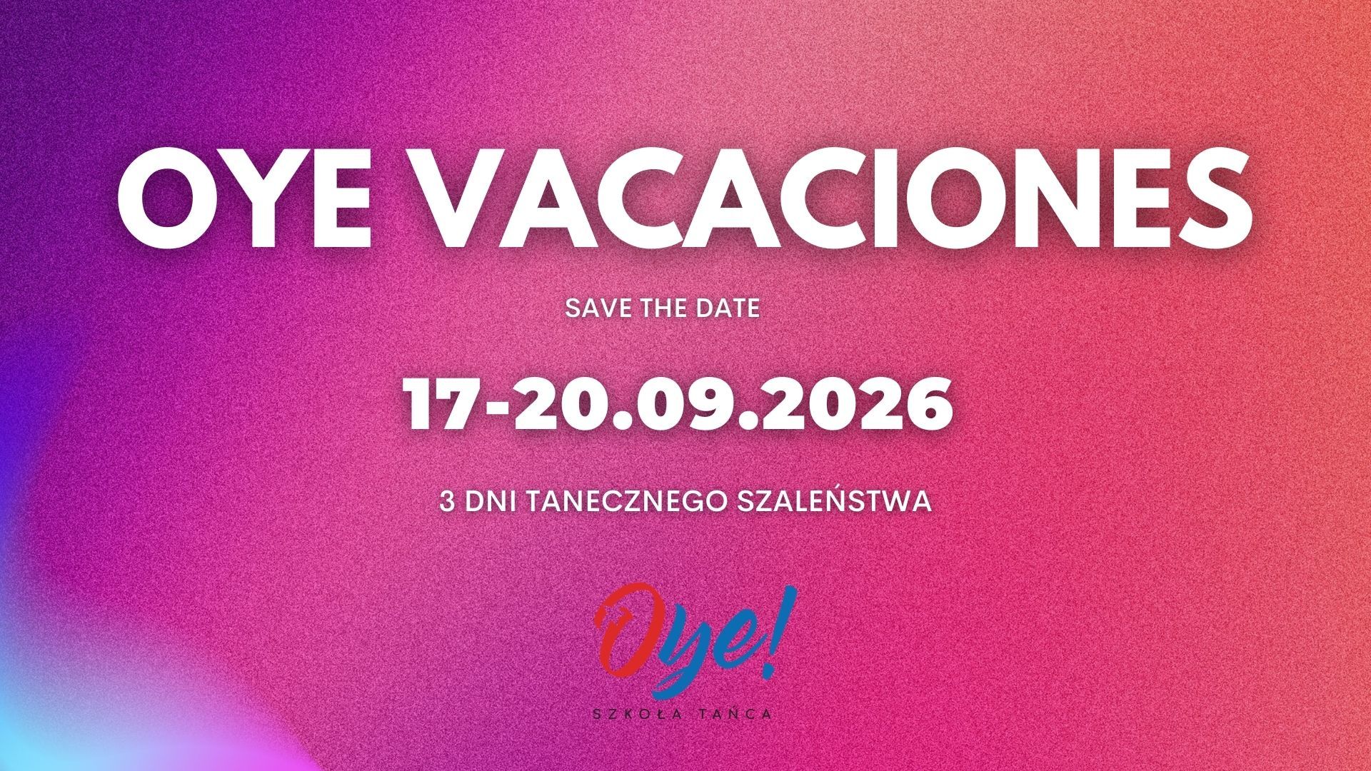 OYE VACACIONES'26