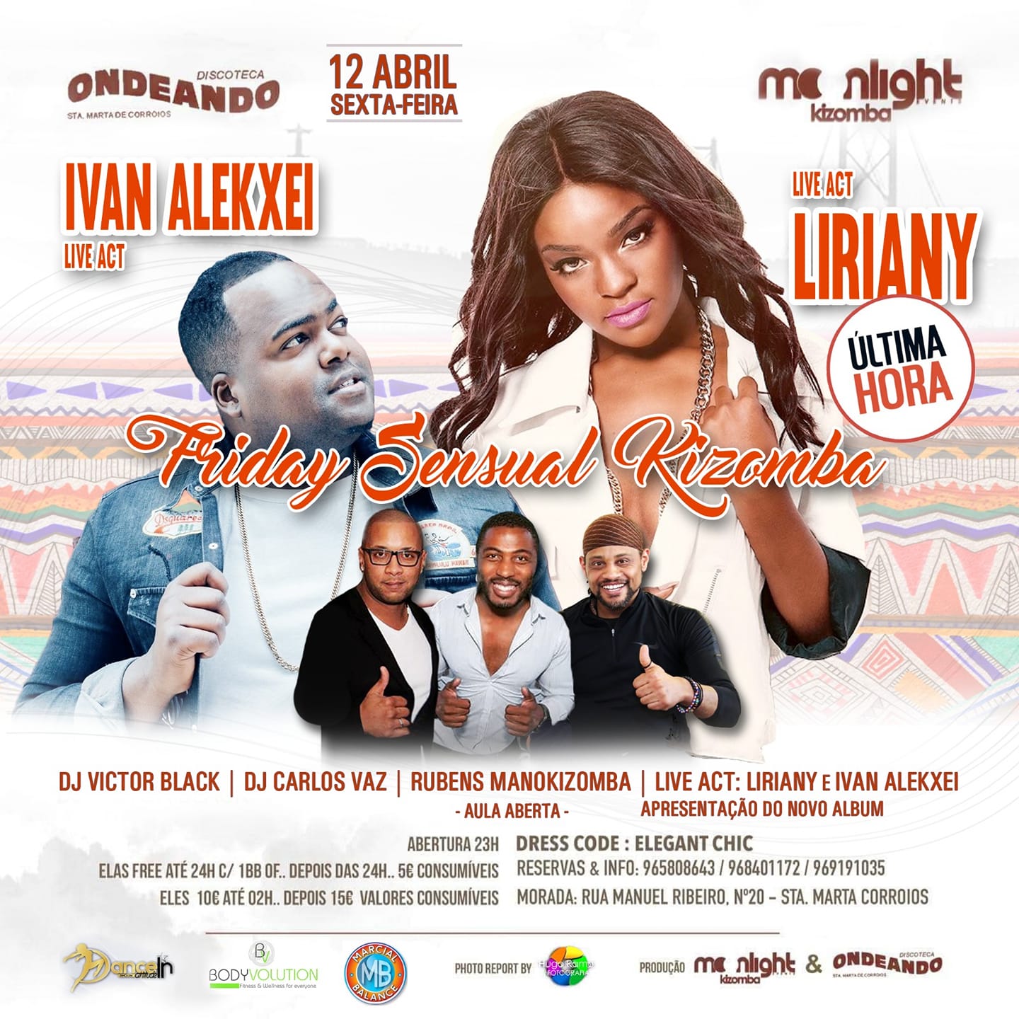 MOONLIGHT & ONDEANDO ft. LIRIANY & IVAN ALEKXEI 'Friday Kizomba'
