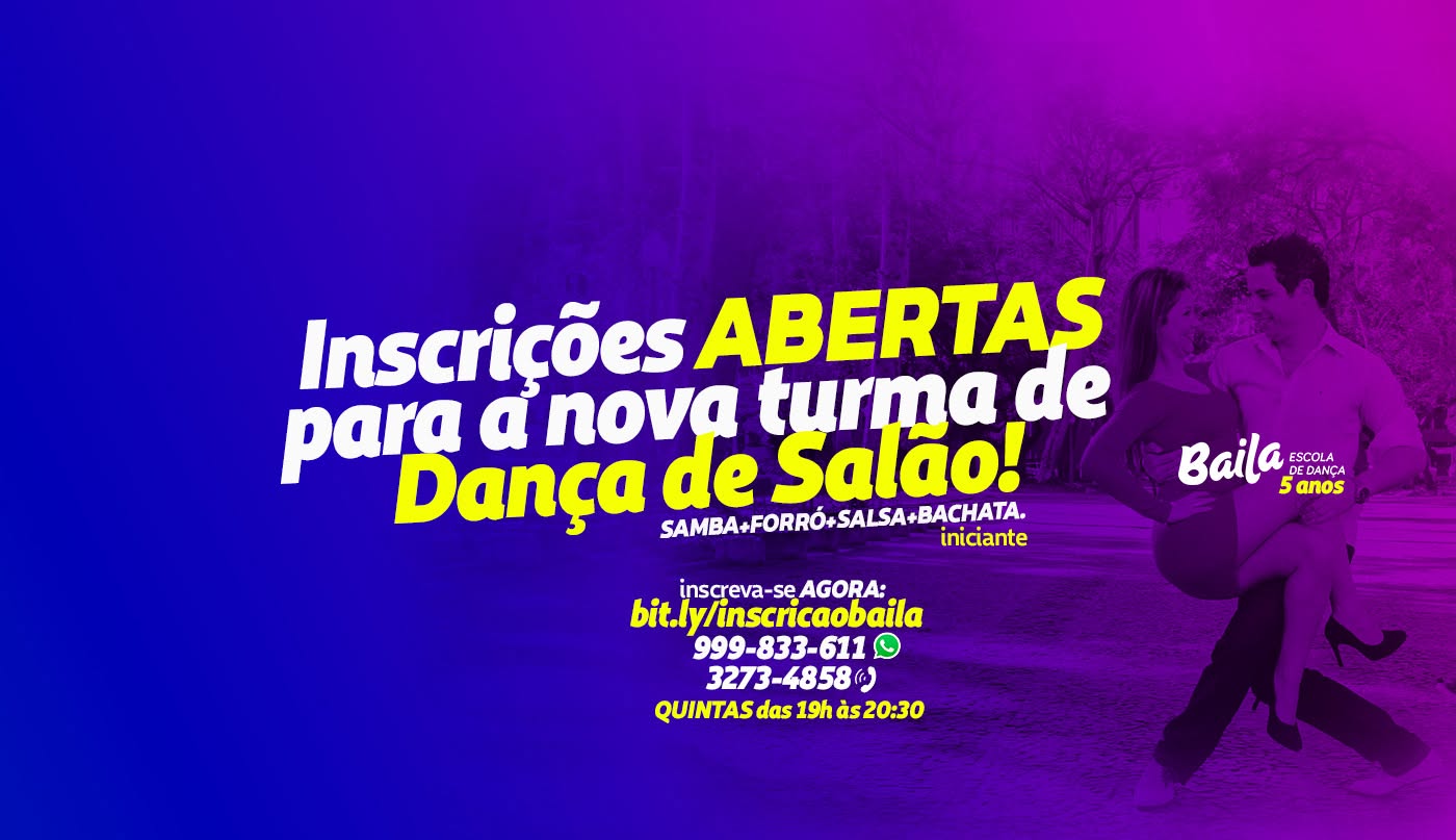 Turma NOVA de Salsa, Bachata, Forró e Samba de Gafieira