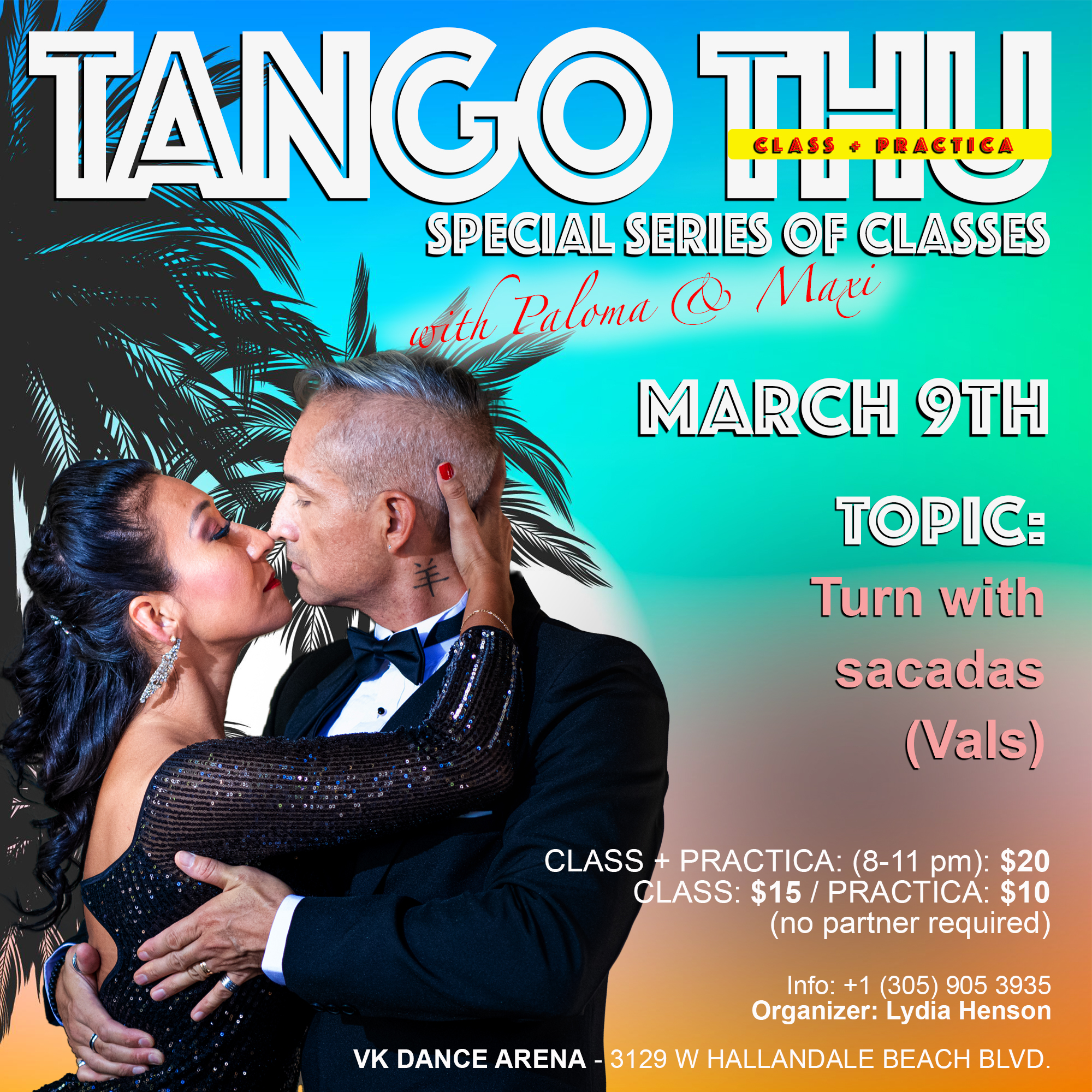 Tango Thu - Special Series of Classes with Paloma & Maxi