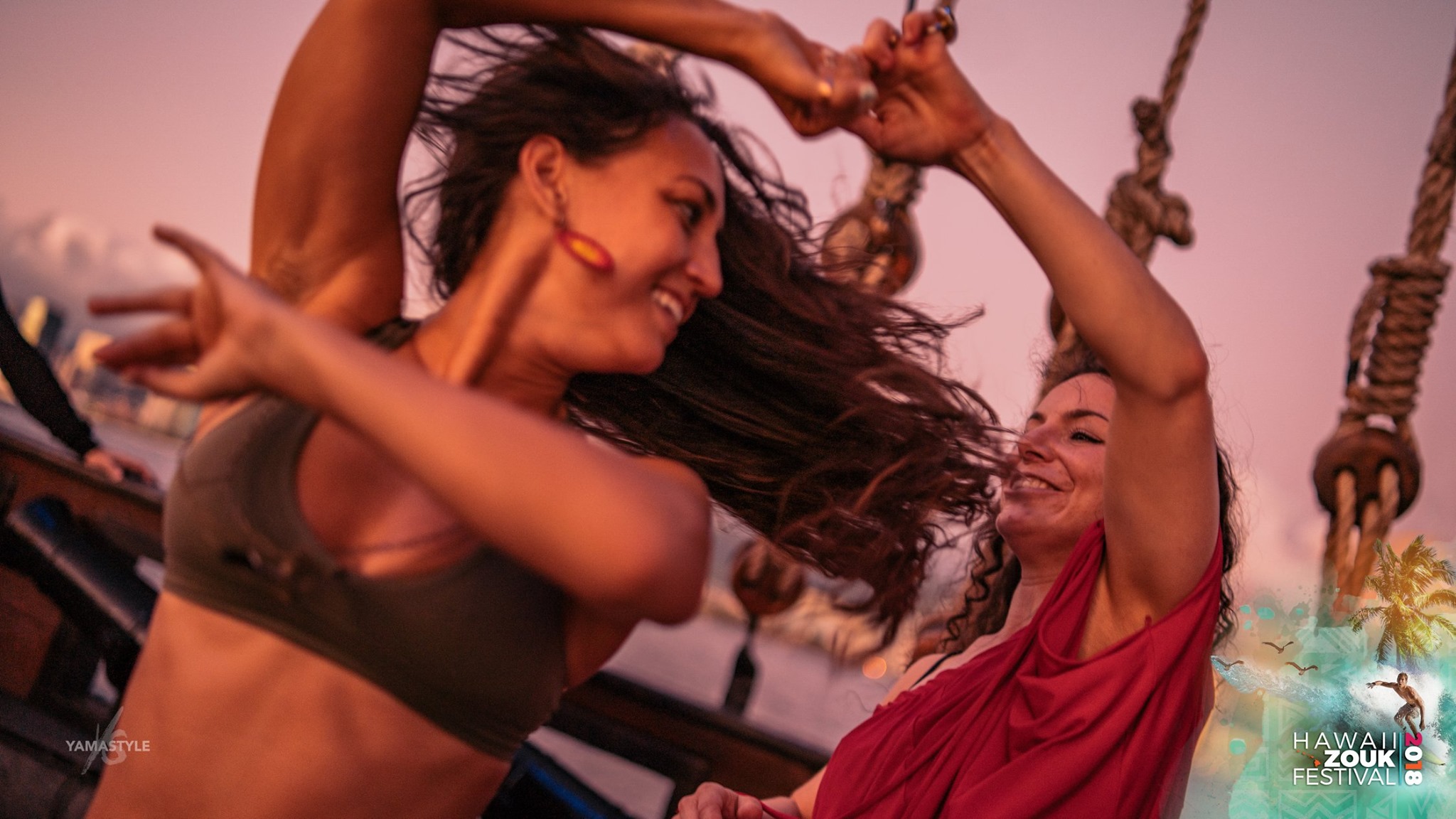 Pirate ship sunset zouk cruise