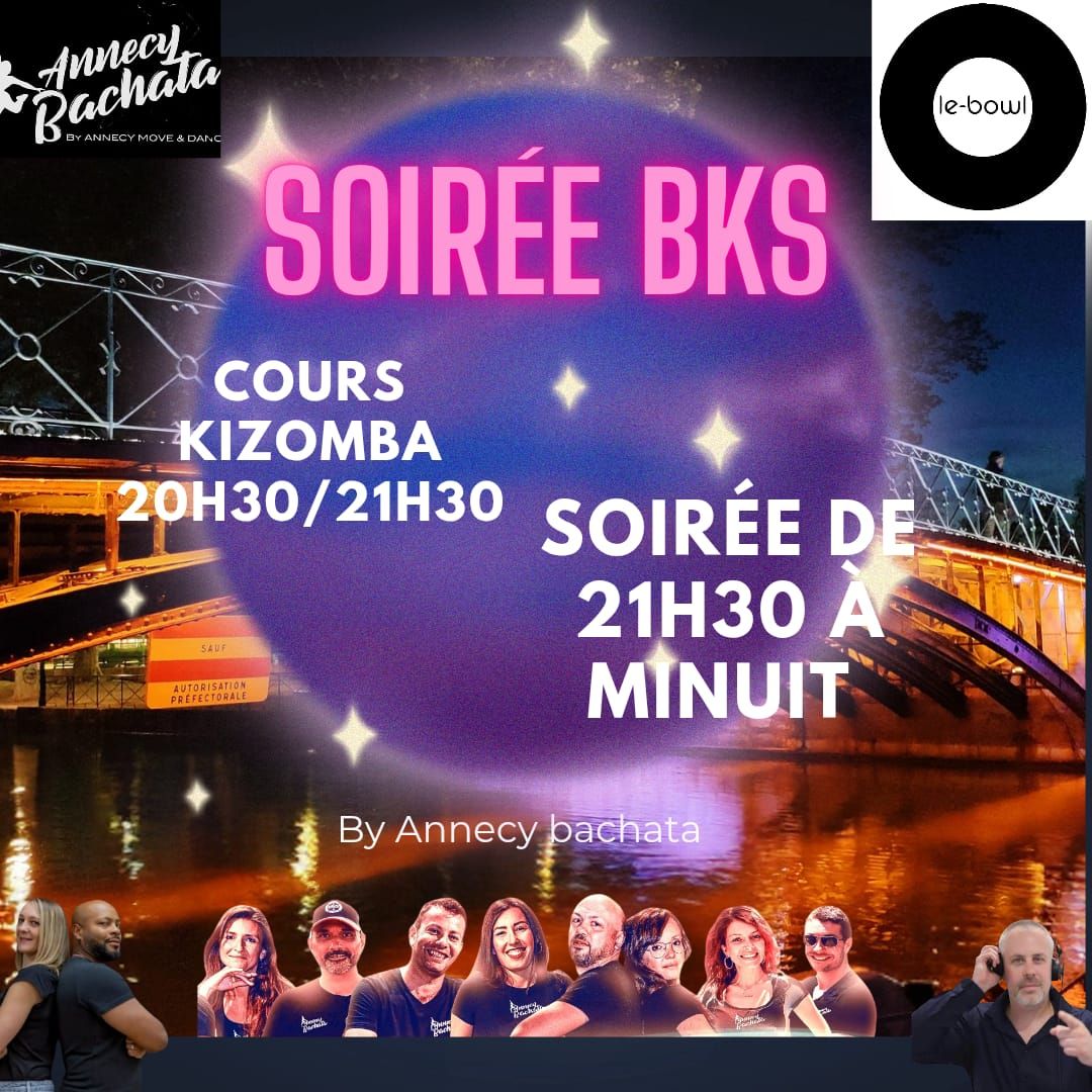 Soiree BKS + Initiation kizomba