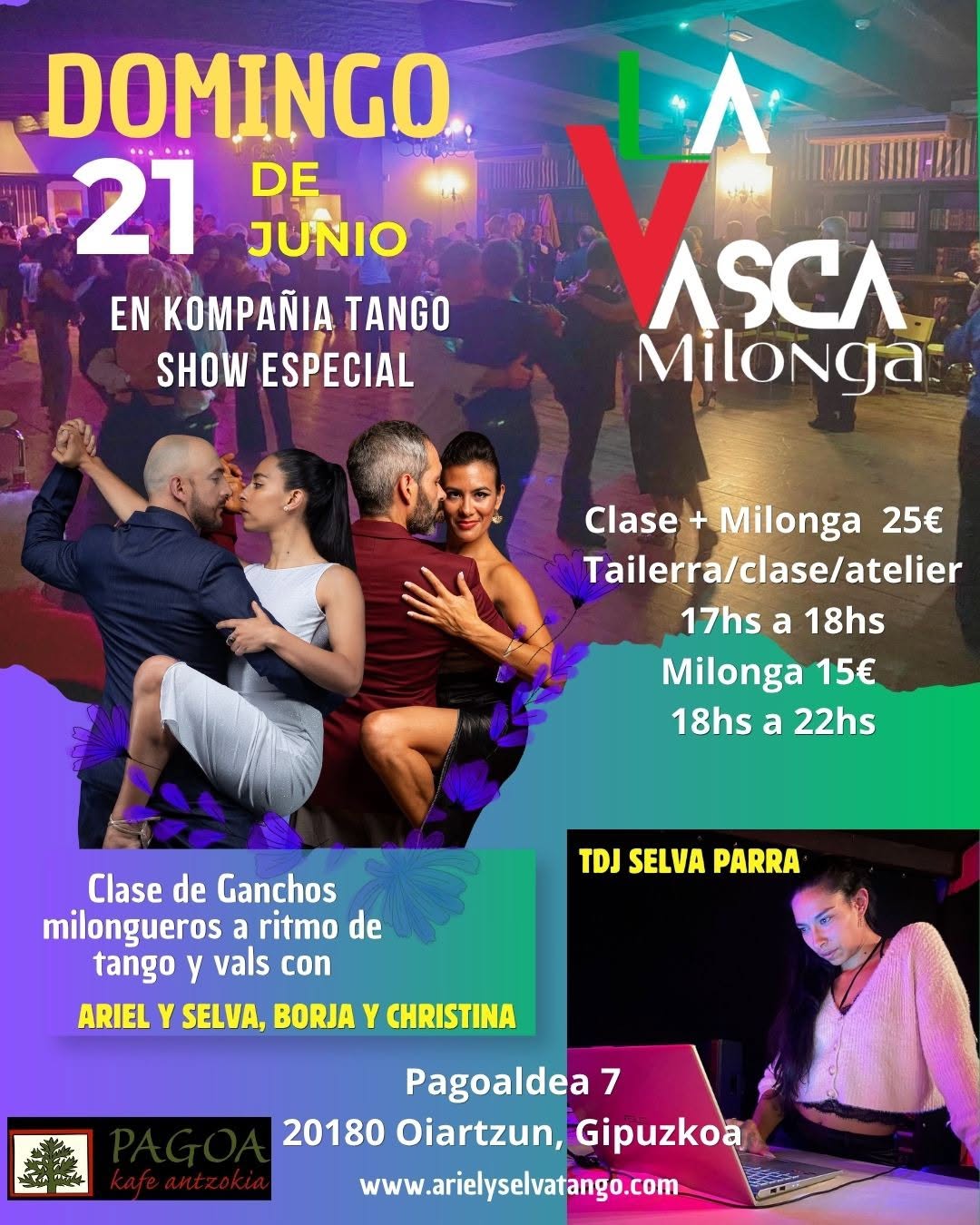 La Vasca Milonga 21 de junio