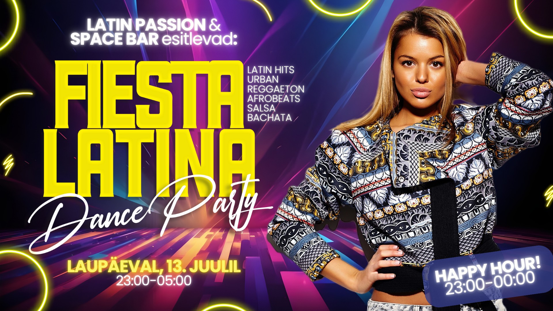FIESTA LATINA Summer Edition @ Space Bar 🌟🎉
