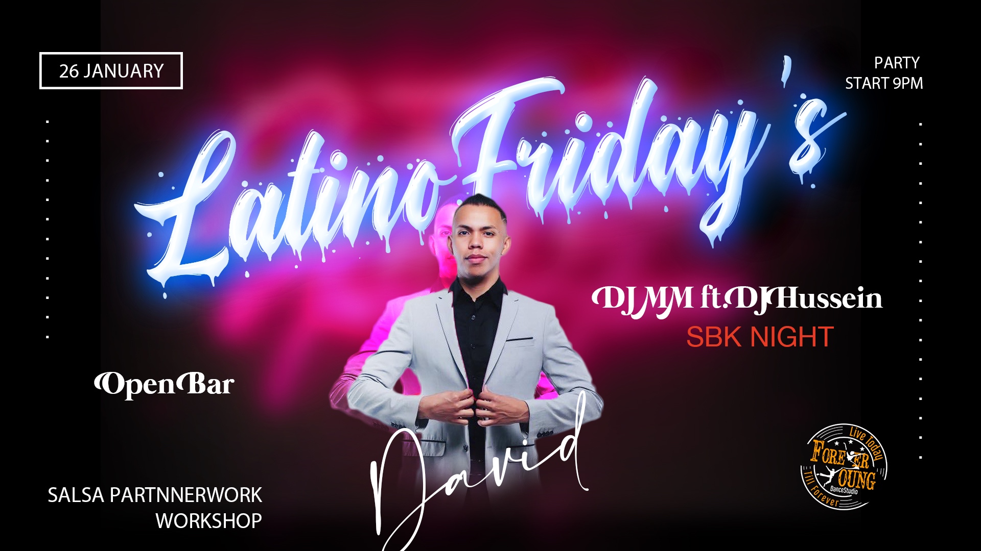 Latino Friday's - Salsa Workshop - David Navarro