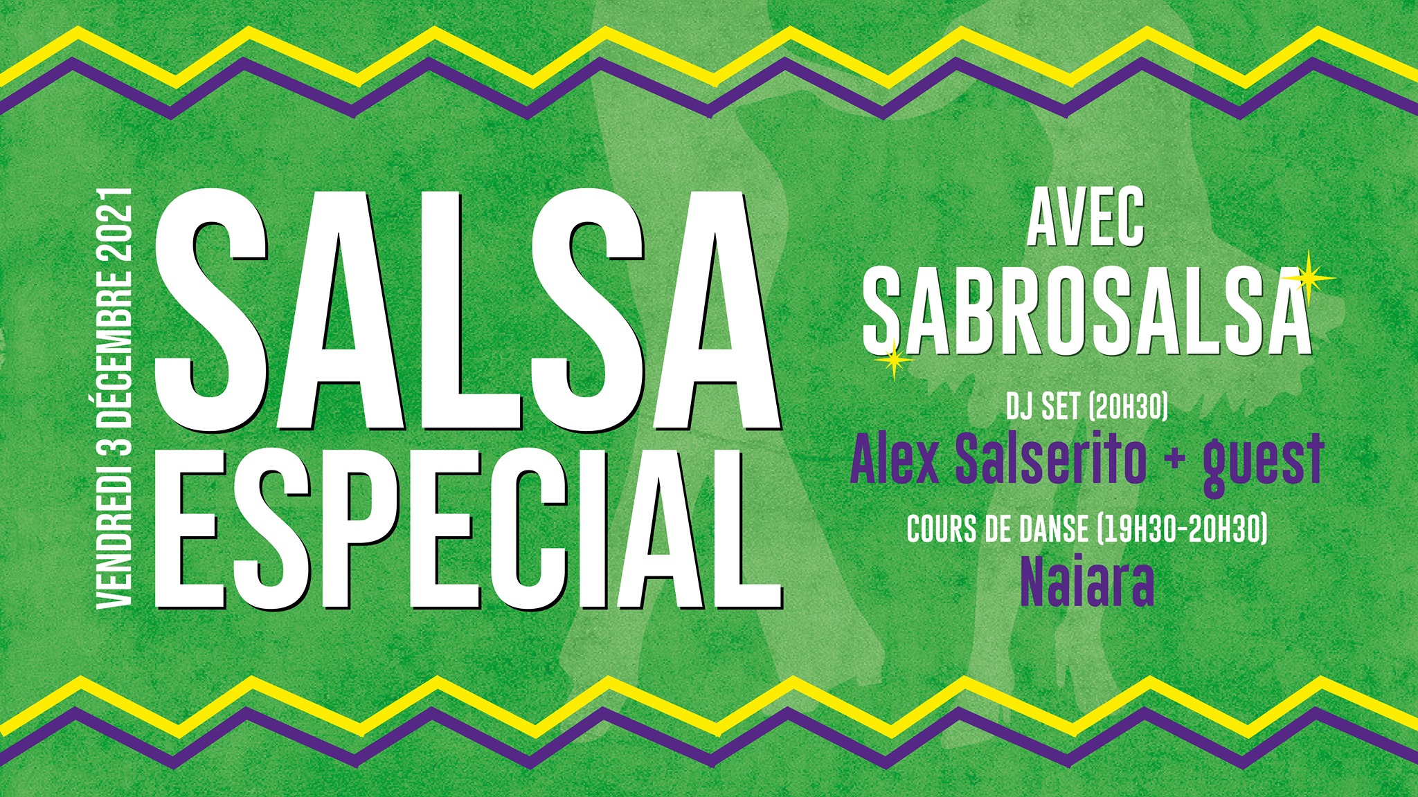 Salsa Especial avec Sabrosalsa, DJ Alex Salserito & DJ El Payaso de La Salsa
