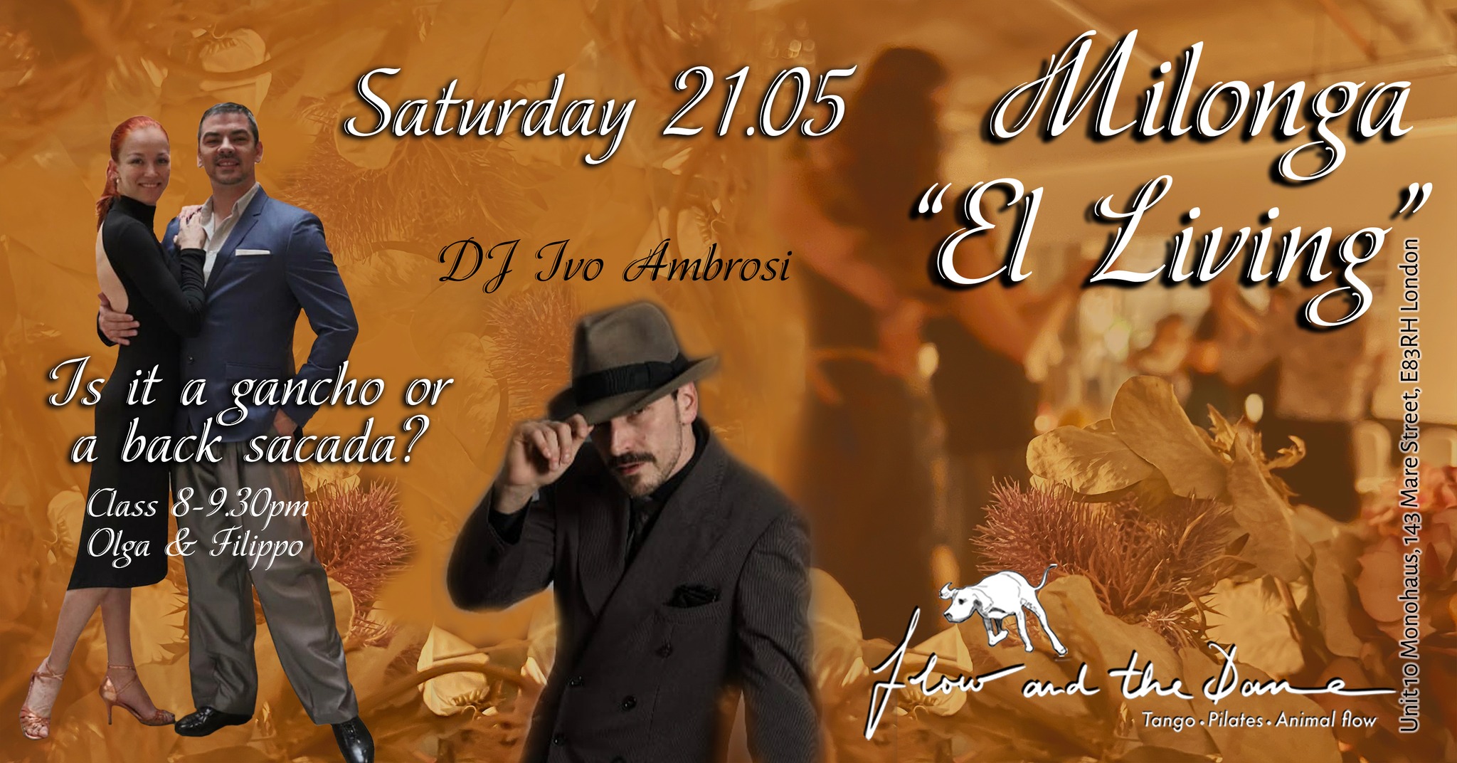 Milonga El Living IMPROMPTU - Saturday 21 May