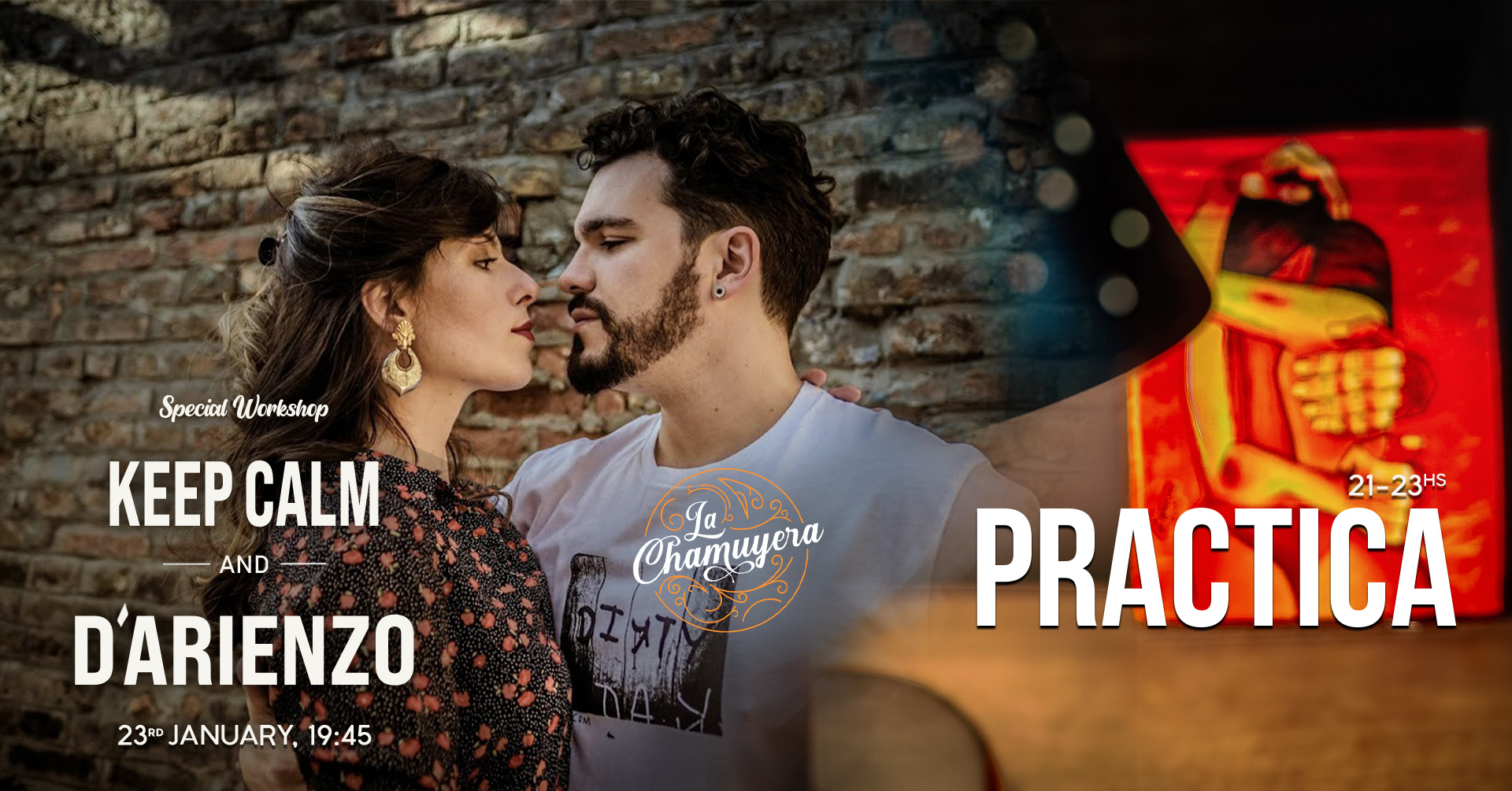 Keep Calm & D'Arienzo! Special seminar + La Chamu practica ๐ฌ