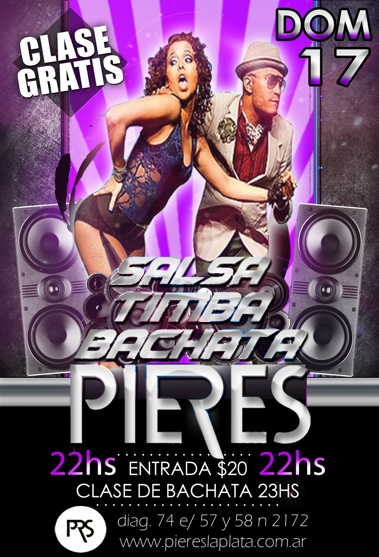 ♪ ♫ ♩ ♬ SALSA, BACHATA Y TIMBA en PIERES!!!! ♪ ♫ ♩ ♬