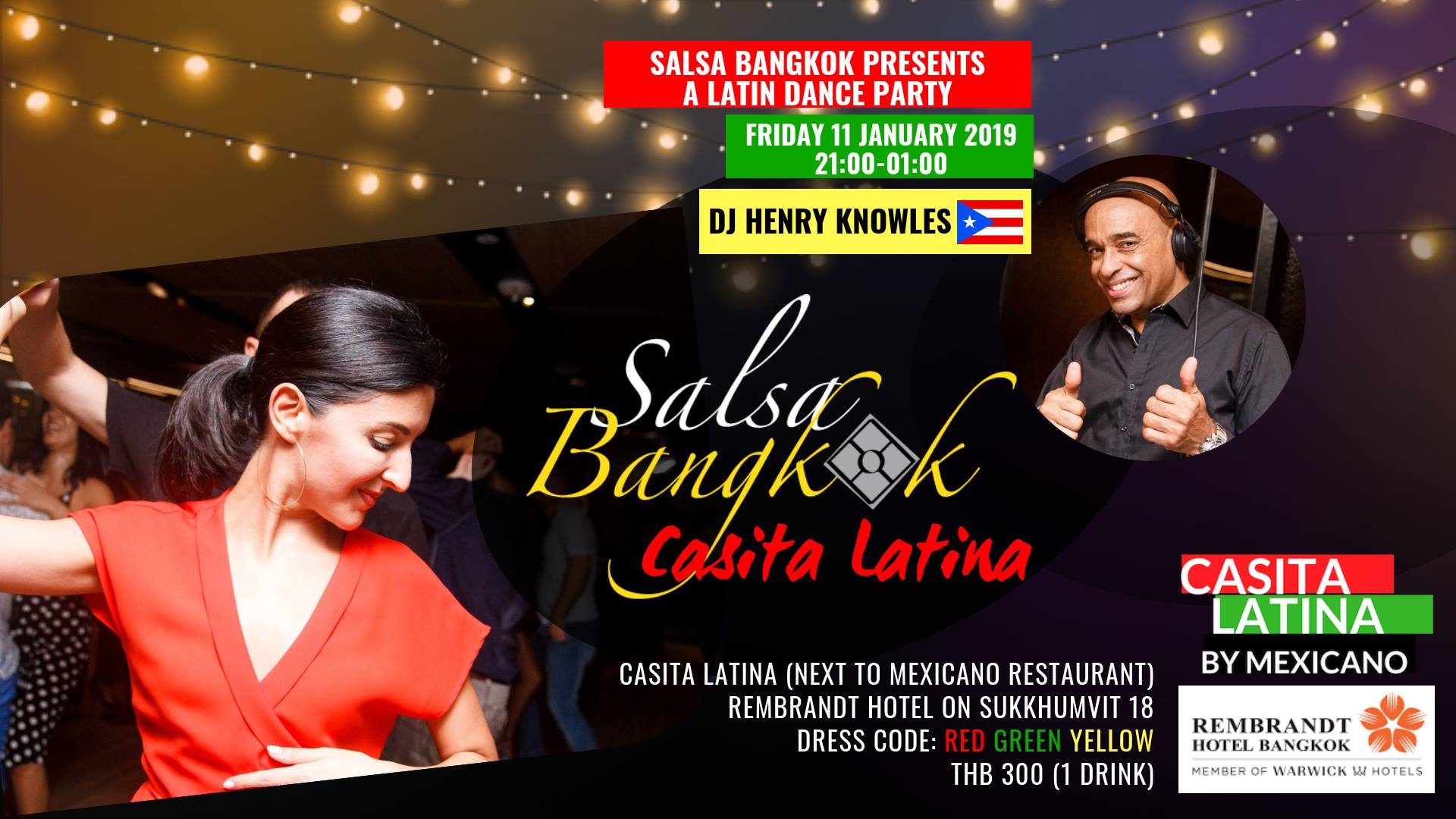 Salsa Bangkok Party - Casita Latina