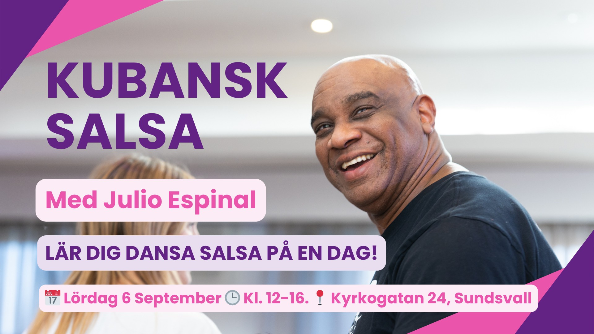 Salsa Helgkurs för Nybörjare - Salsa Sundsvall