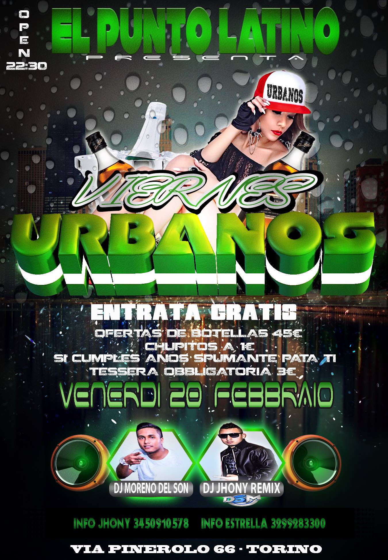 VIERNES URBANO VENERDI 20 FEBRAIO