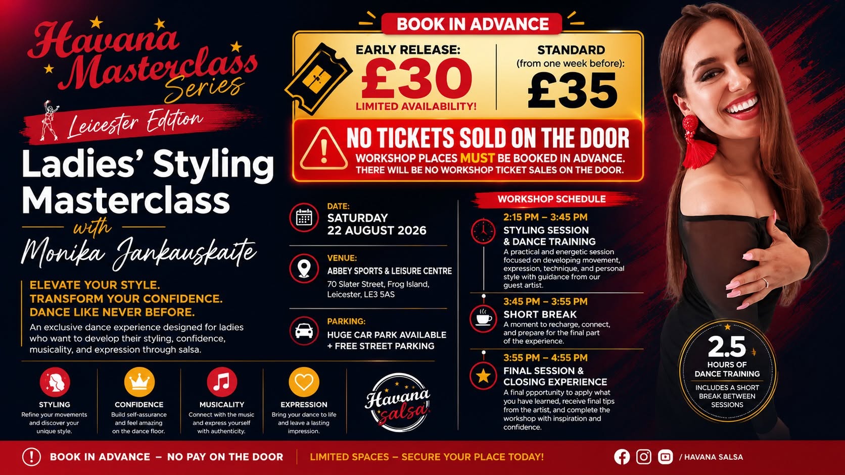 HAVANA MASTERCLASS SERIES - Leicester Edition