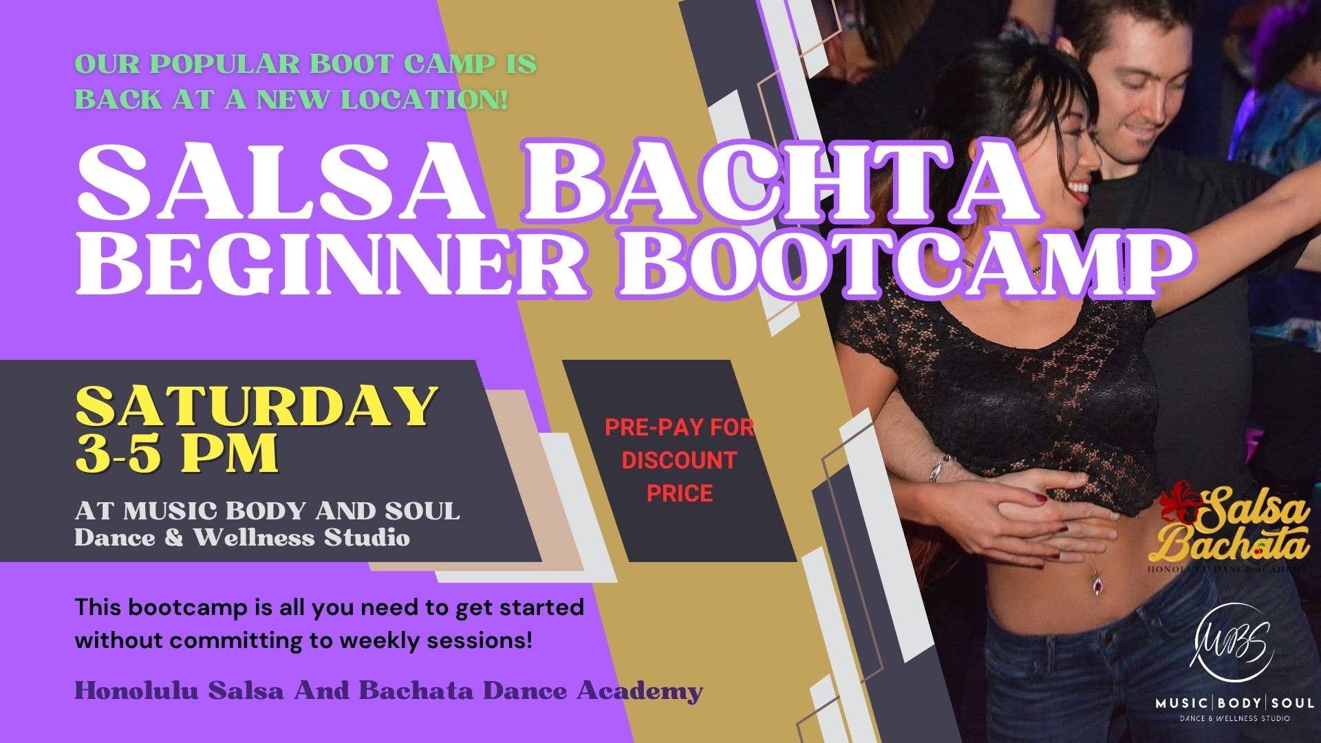 SALSA BEGINNER BOOTCAMP!