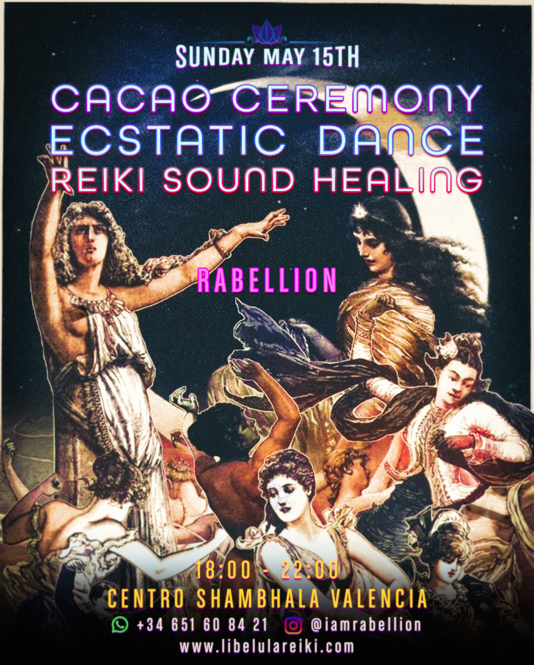 Cacao Ecstatic Dance & Sound Healing @ Centro Shambhala