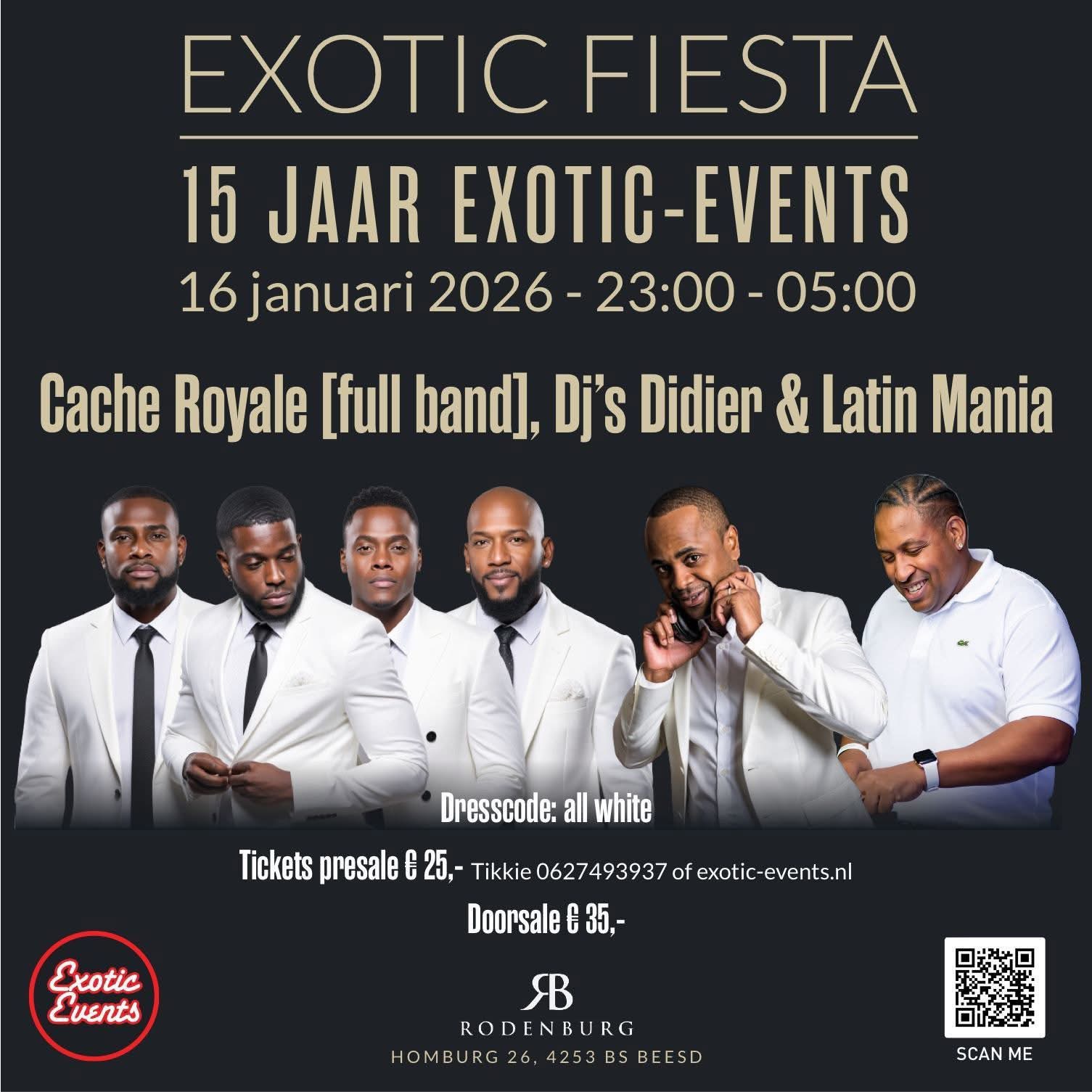 15 jaar Exotic-Events ☆ ALL IN WHITE ☆