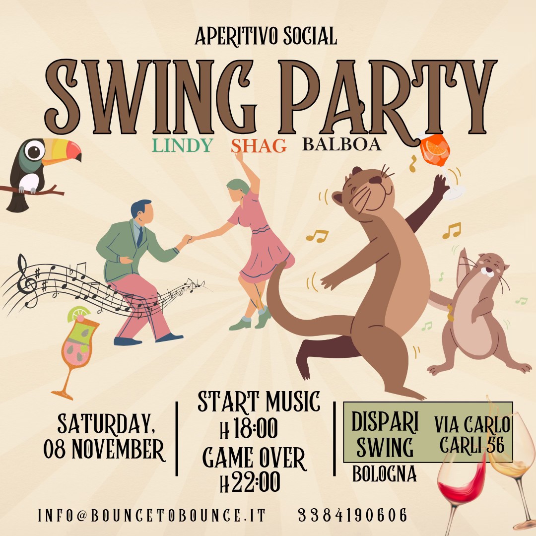 APERiTiVO SOCiAL DiSPARi SWiNG ! - h18:oo-22:oo