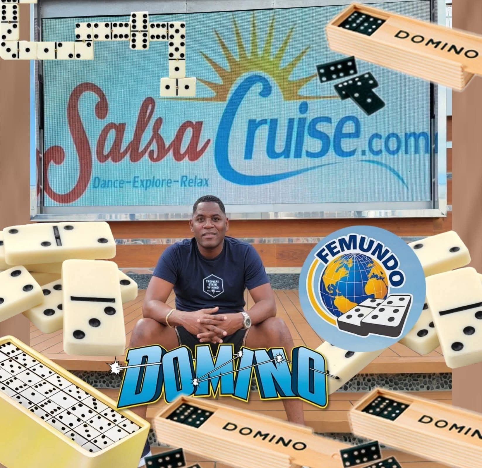 El Crucero de Dominó 2027 ~ Con SALSA CRUISE Amigos y Amigas! 🌟te invita RAYMOND YSABEL Y FEMUNDO
