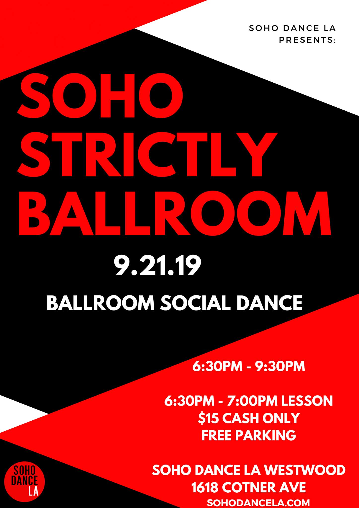 Soho Strictly Ballroom Party