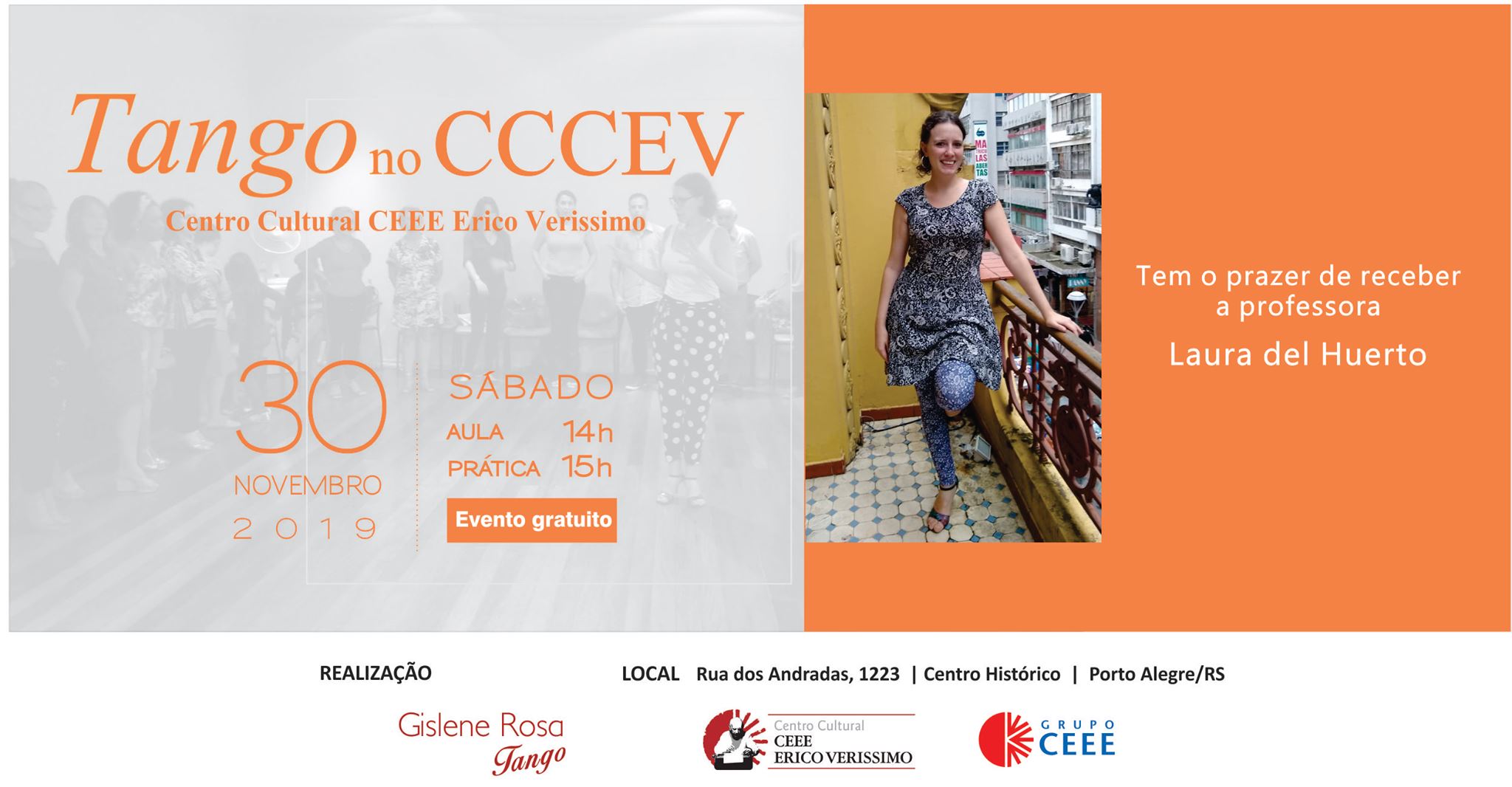 Tango no CCCEV com a professora Laura del Huerto
