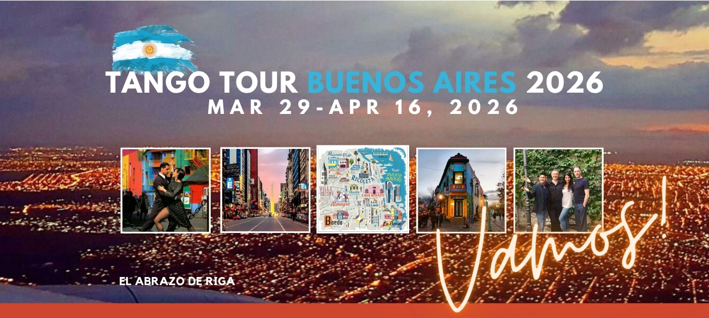 TANGO TOUR BUENOS AIRES 2026 * Mar 29-Apr 16, 2026