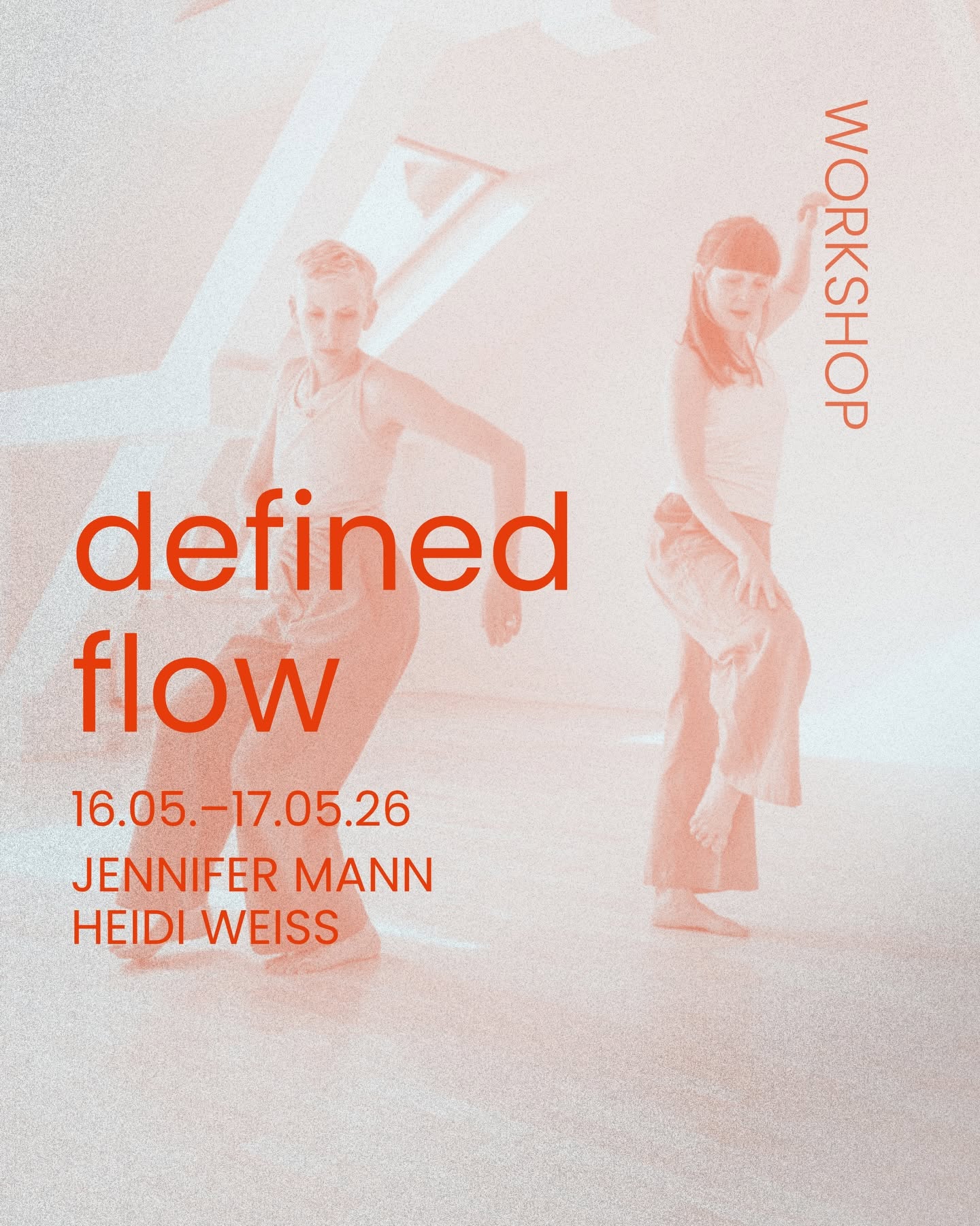 Defined Flow Workshop with Jennifer Mann & Heidi Weiss