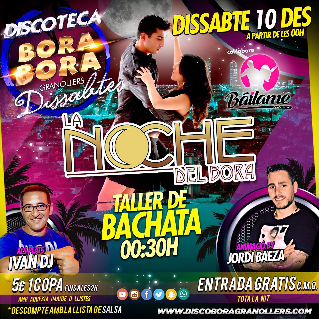 Hoy la Fiesta se llama LA NOCHE