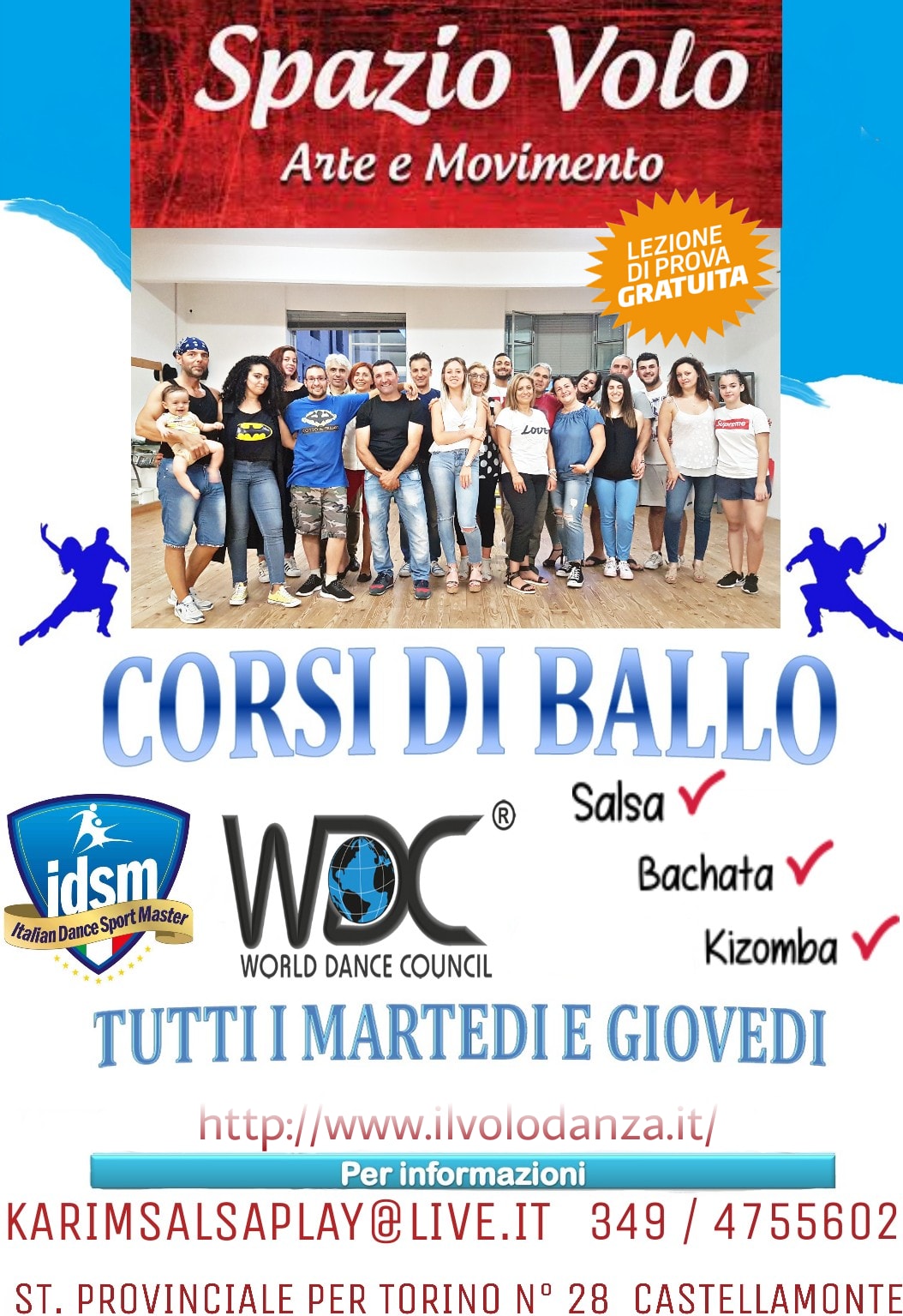 CORSI Di BALLO A "CASTELLAMONTE"