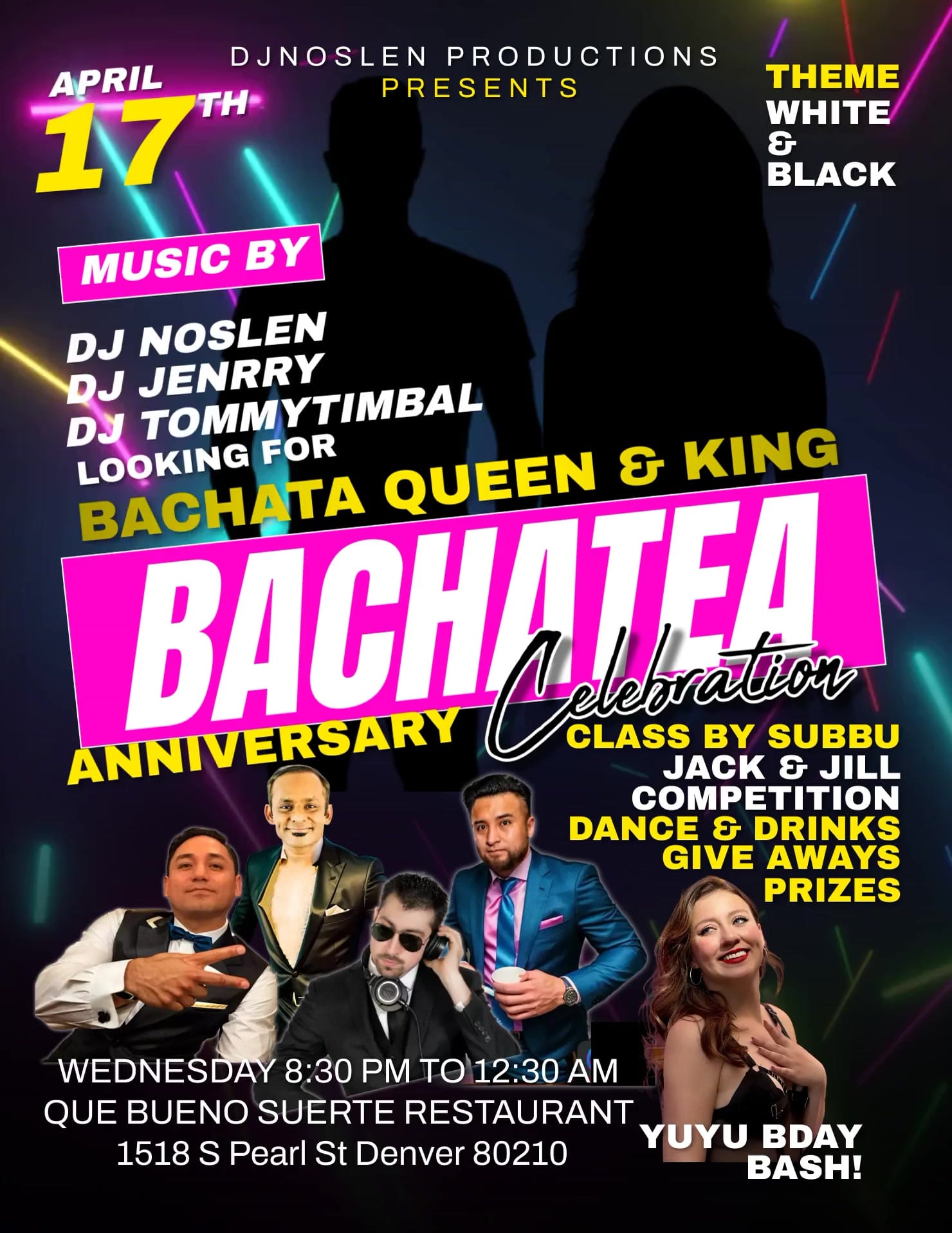 BACHATEA Anniversary Party