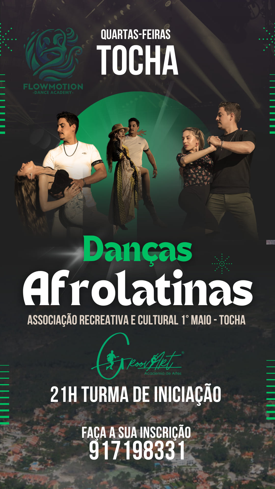 Aulas Danças Afrolatinas Tocha 💃🕺 Nova Turma Iniciação