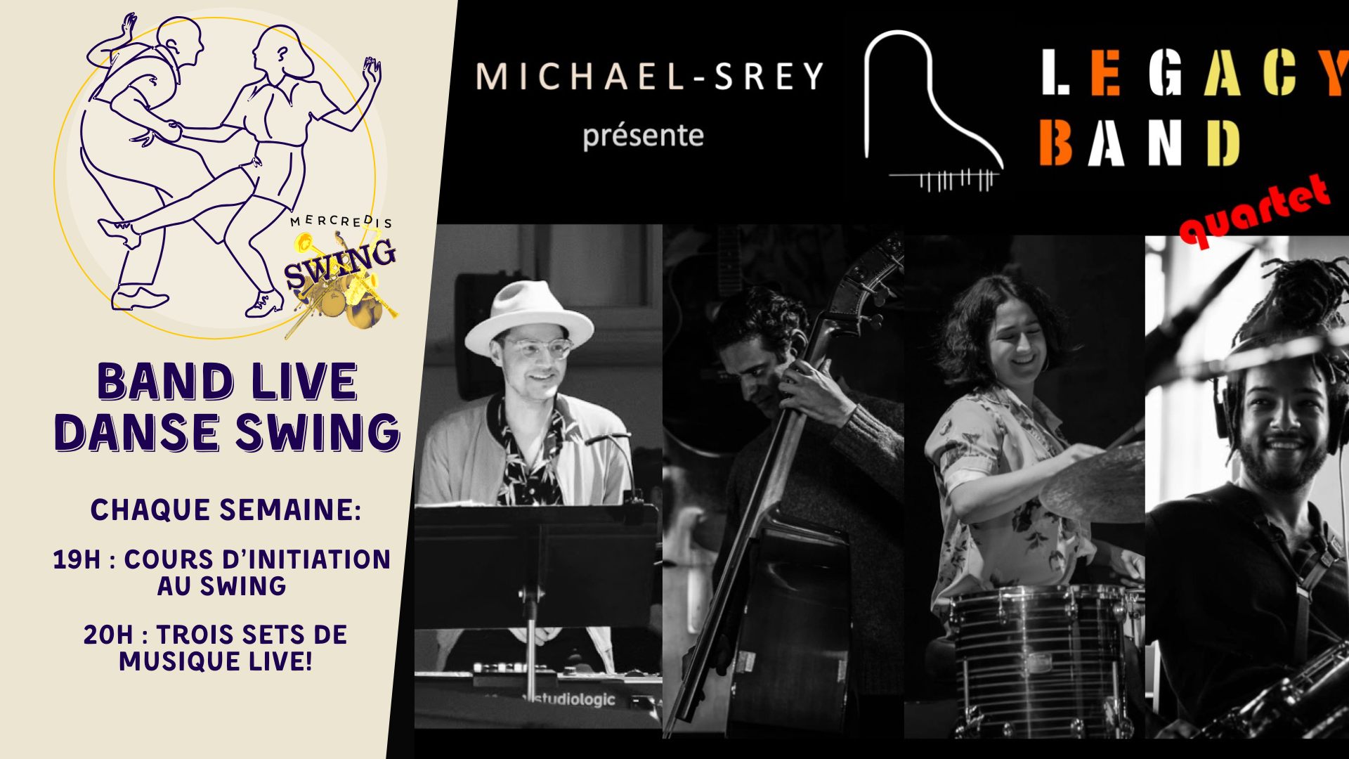 Michael Srey aux Mercredis swing!