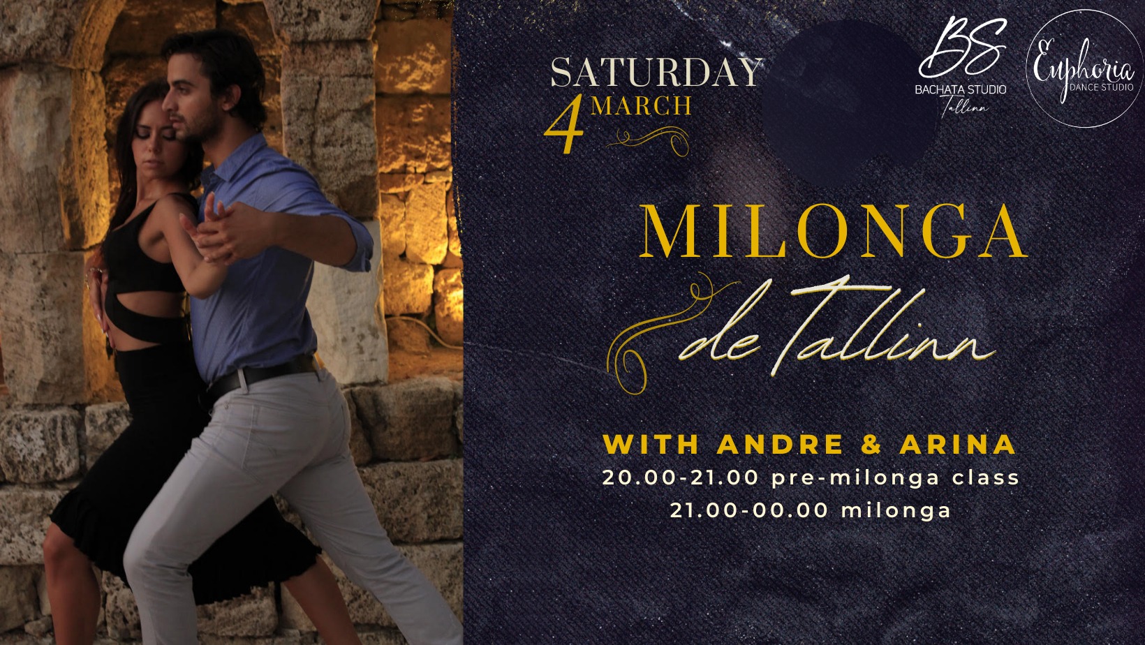 Milonga de Tallinn with Andre & Arina