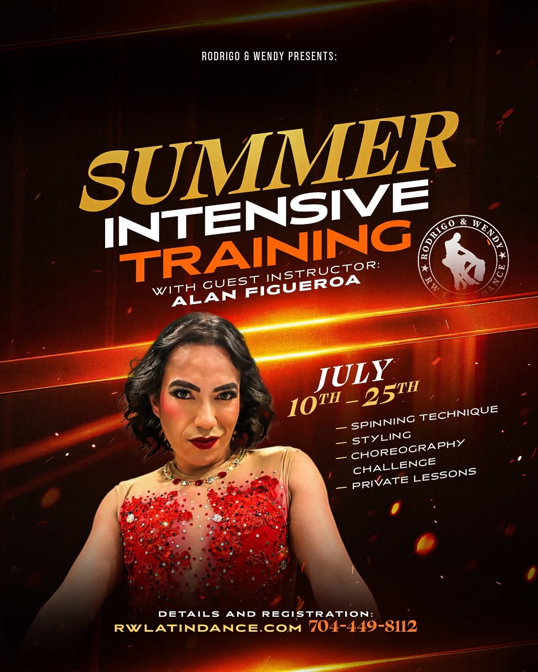 Spinning & Styling w Alan Figueroa (Fri July 24 & Sat 25th)