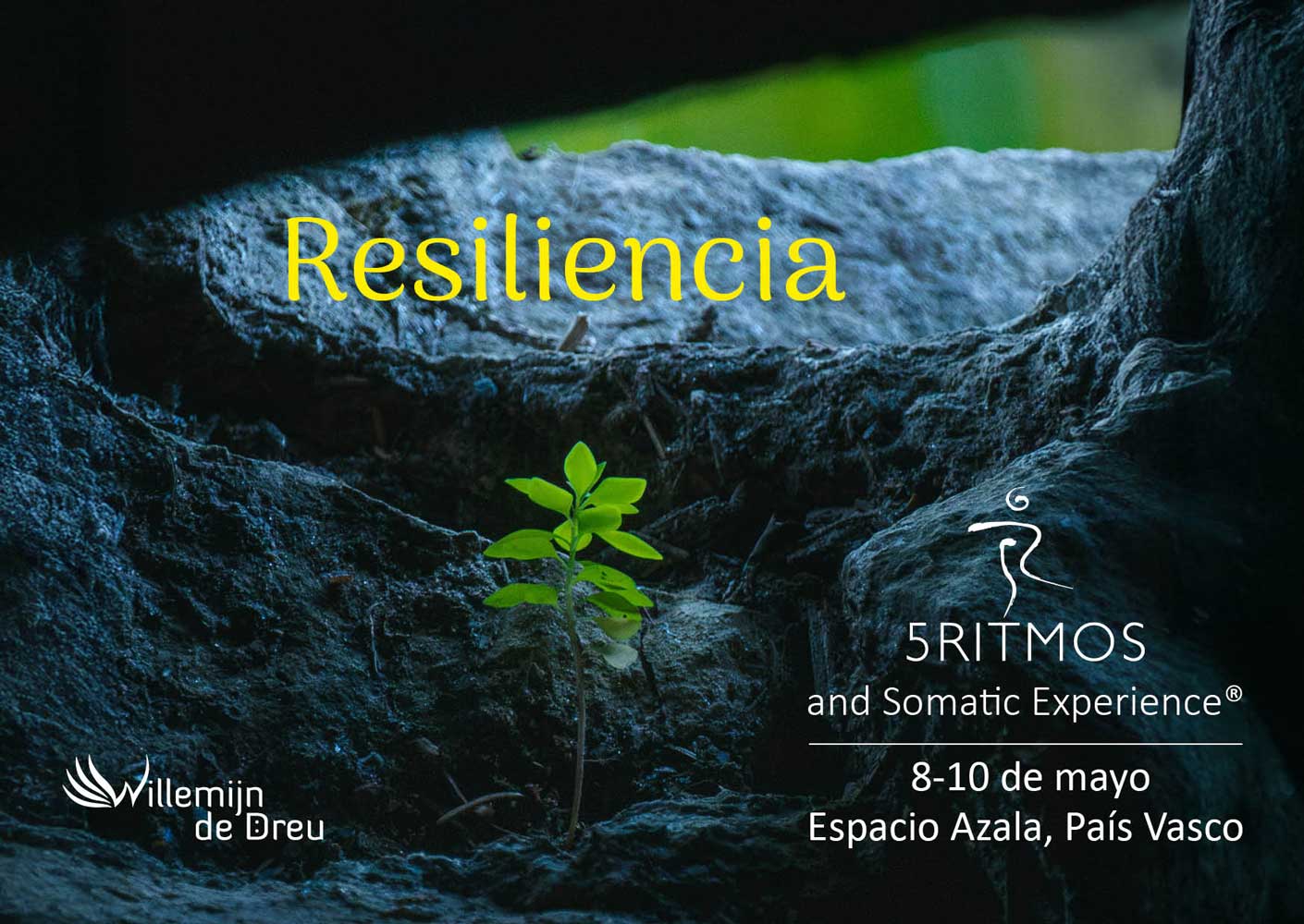 Resilience 5Rhythms & Somatic Experience con Willemijn de Dreu 8 10 de Mayo. Espacio Azala, Álava