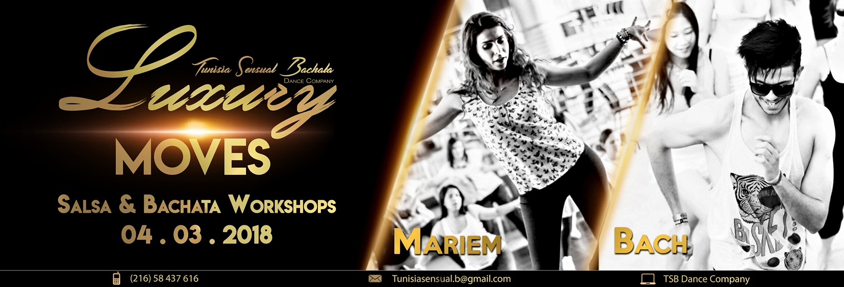 ♤ Luxury Moves ♡ Salsa Bachata Workshops ◇ By TSB Dance Company ♧
