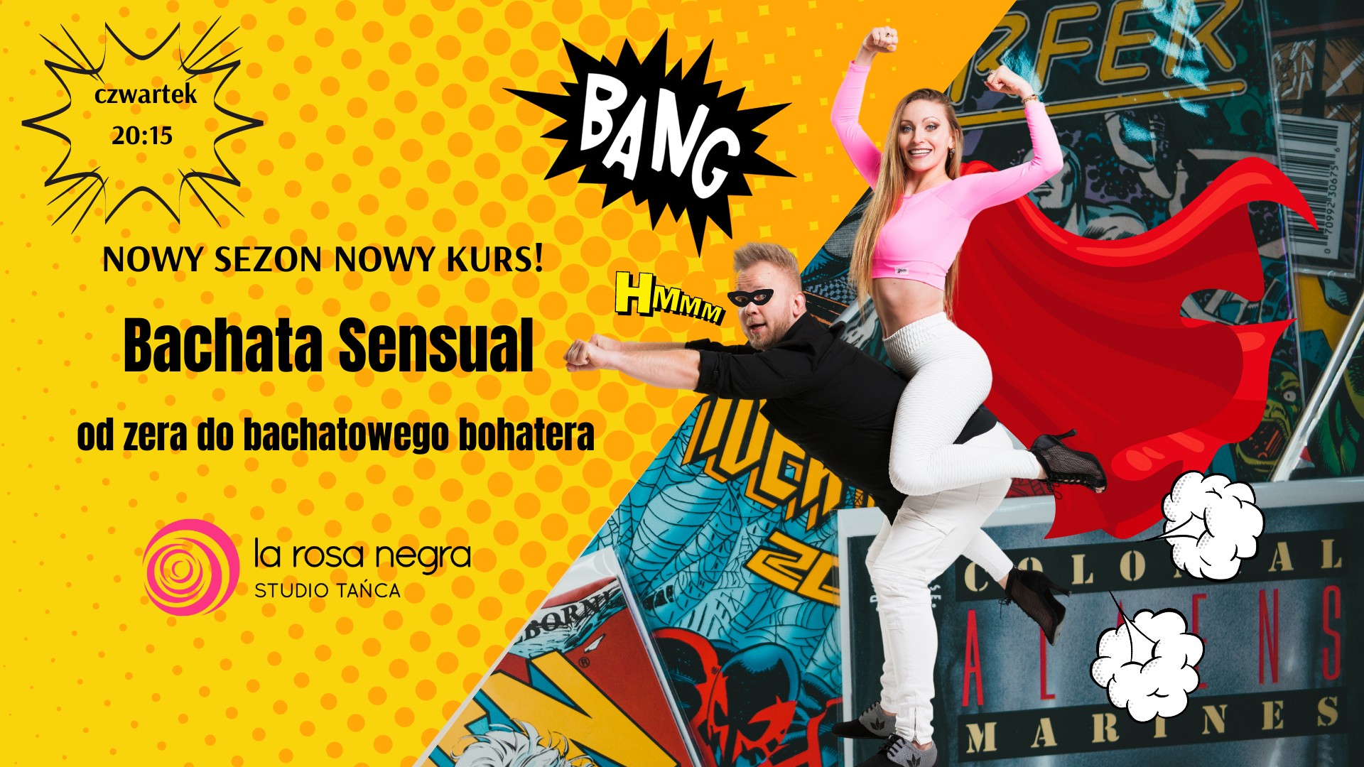 Od zera do bachatowego bohatera - NOWY KURS TANCA: Bachata Sensual by Kriss i Natalia !