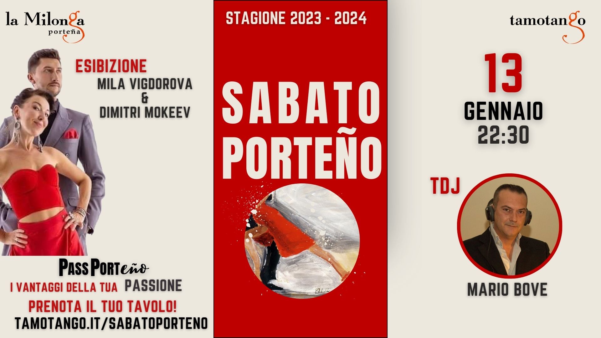 Sabato Porteño - TDJ Mario Bove