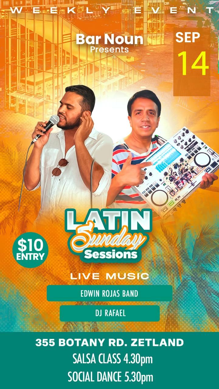 Edwin Rojas band + DJ Rafa + Luke's birthday
