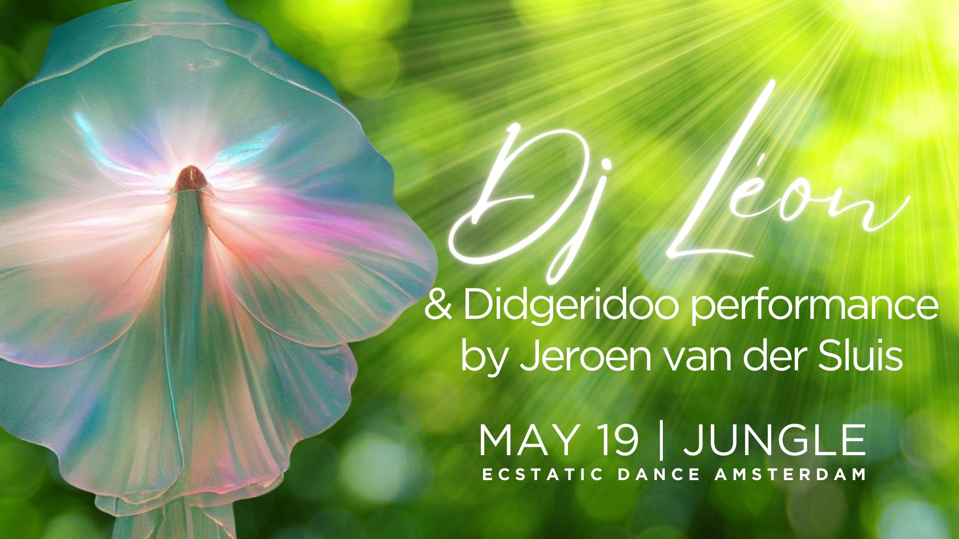 Ecstatic Dance Amsterdam DJ Lรฉon & Didge Jerome